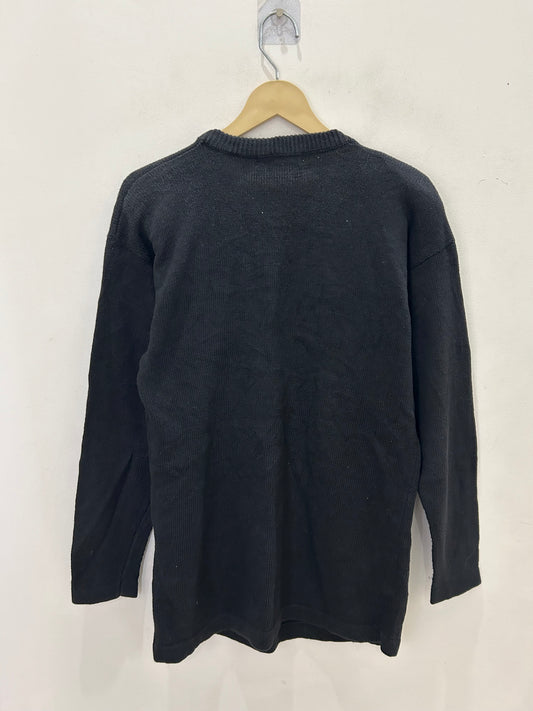 Embellished Black Sweater