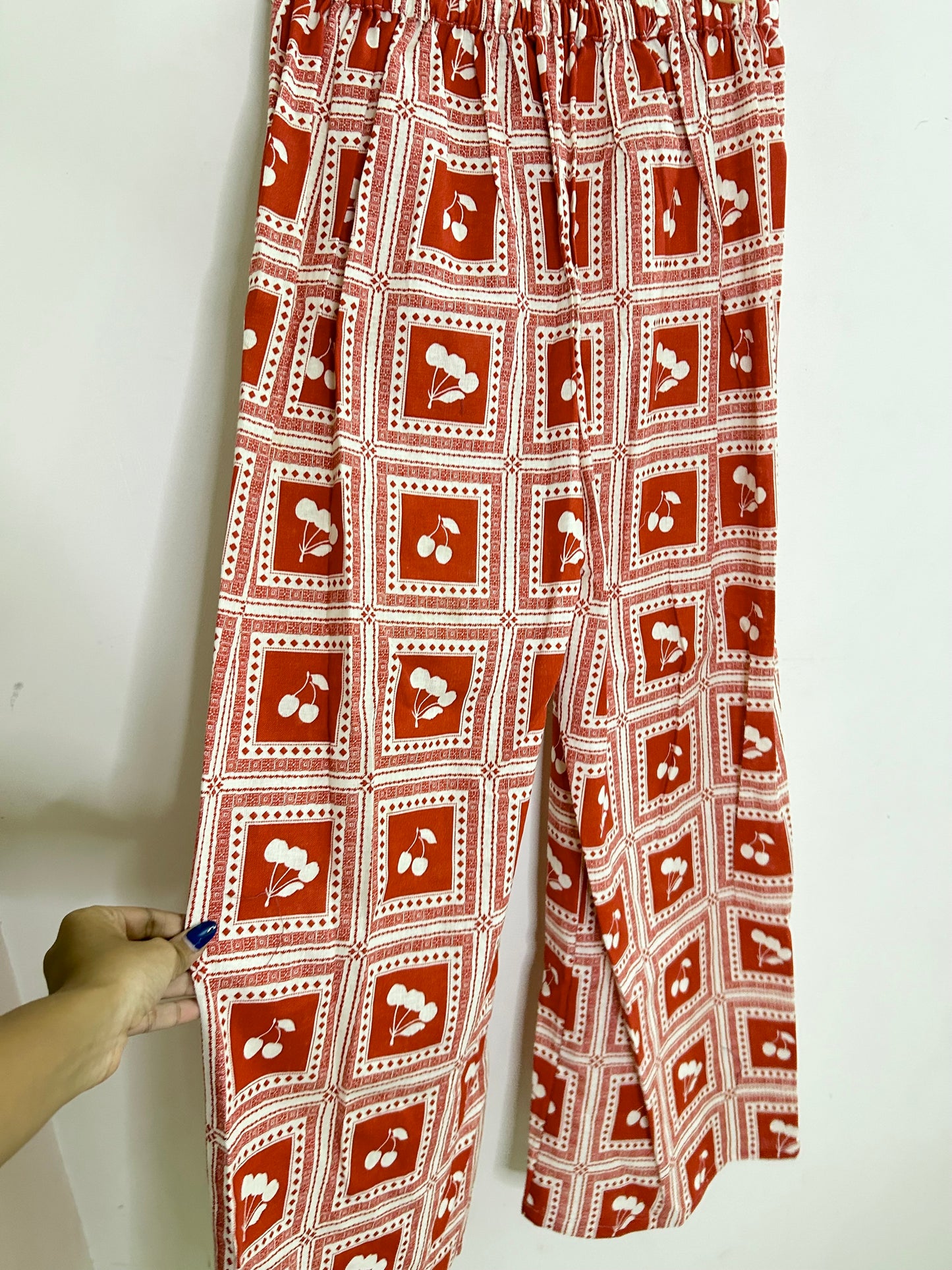 Red Cherry Pants