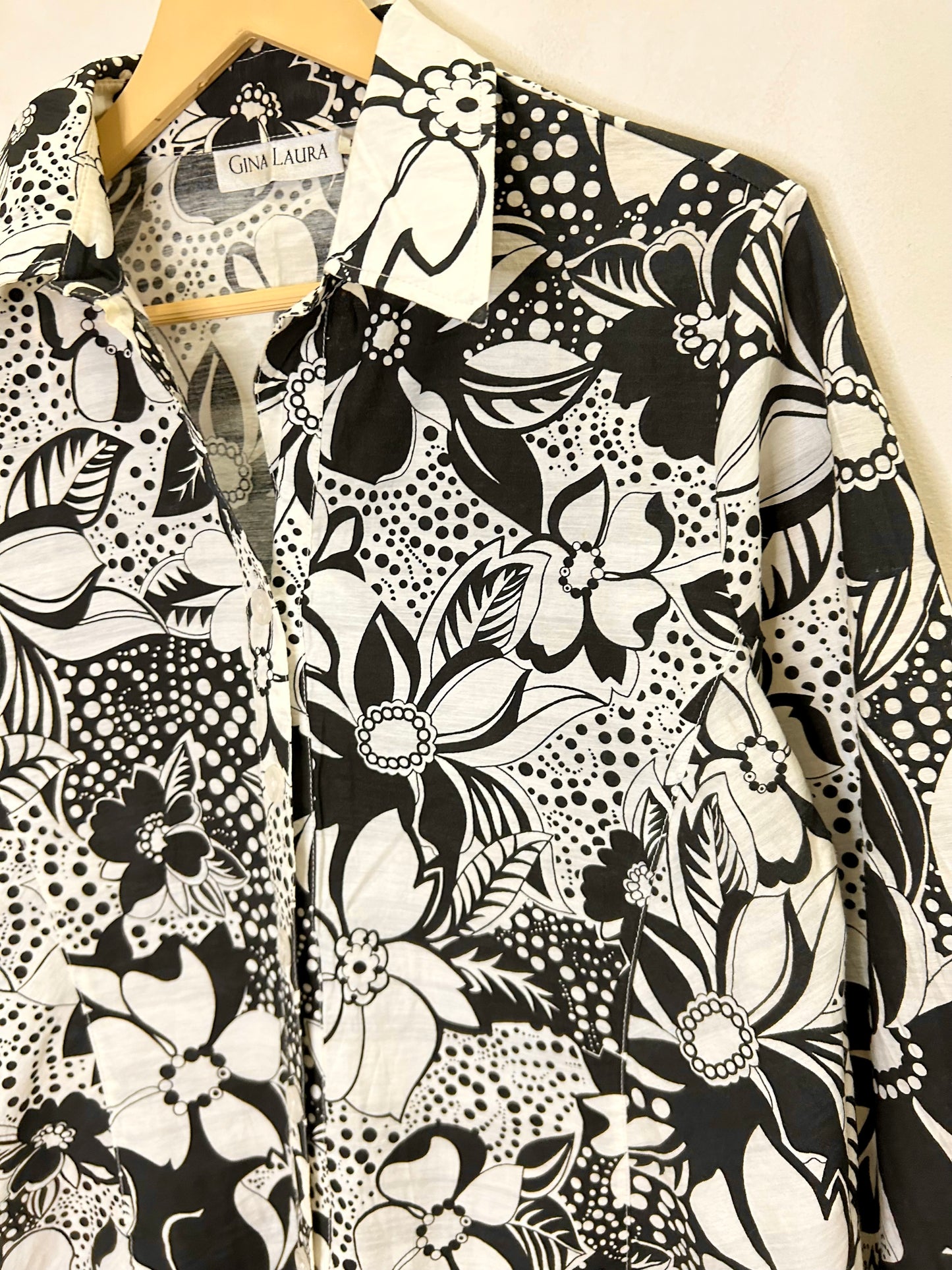 Cotton B&W Shirt