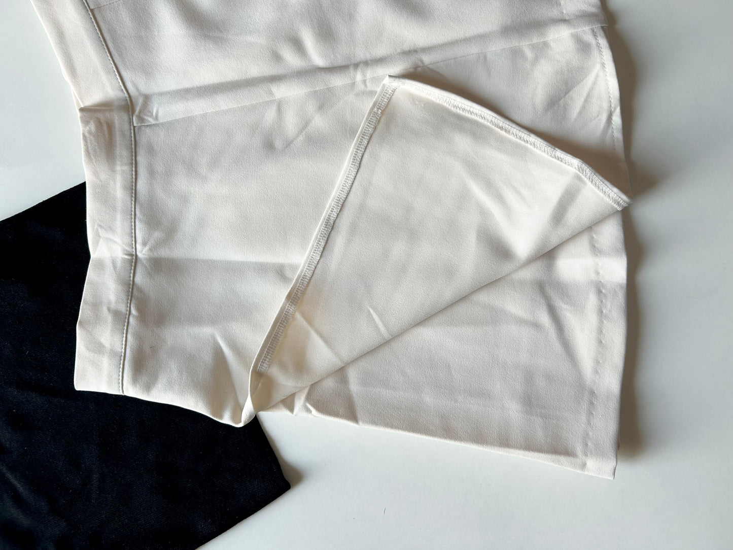 White Skort Waist 28”
