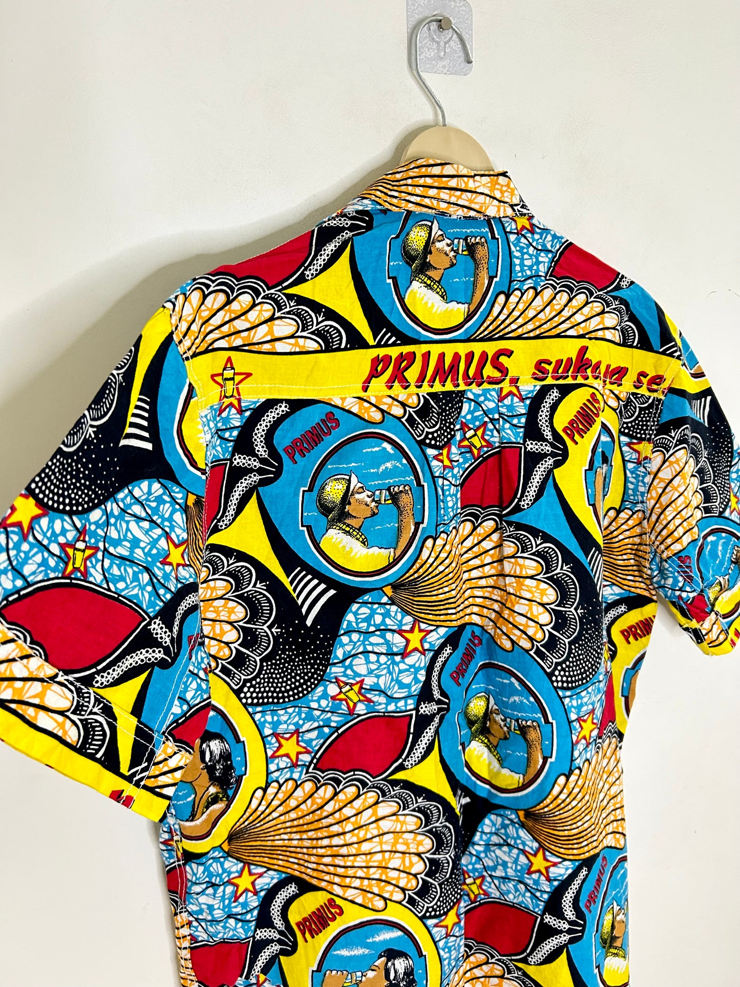 Shell Printed Shirt: Chest-46”