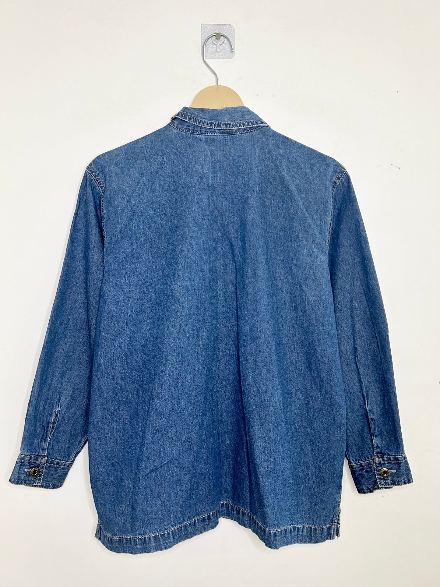 Zipper Embroidered Jacket/ Shirt