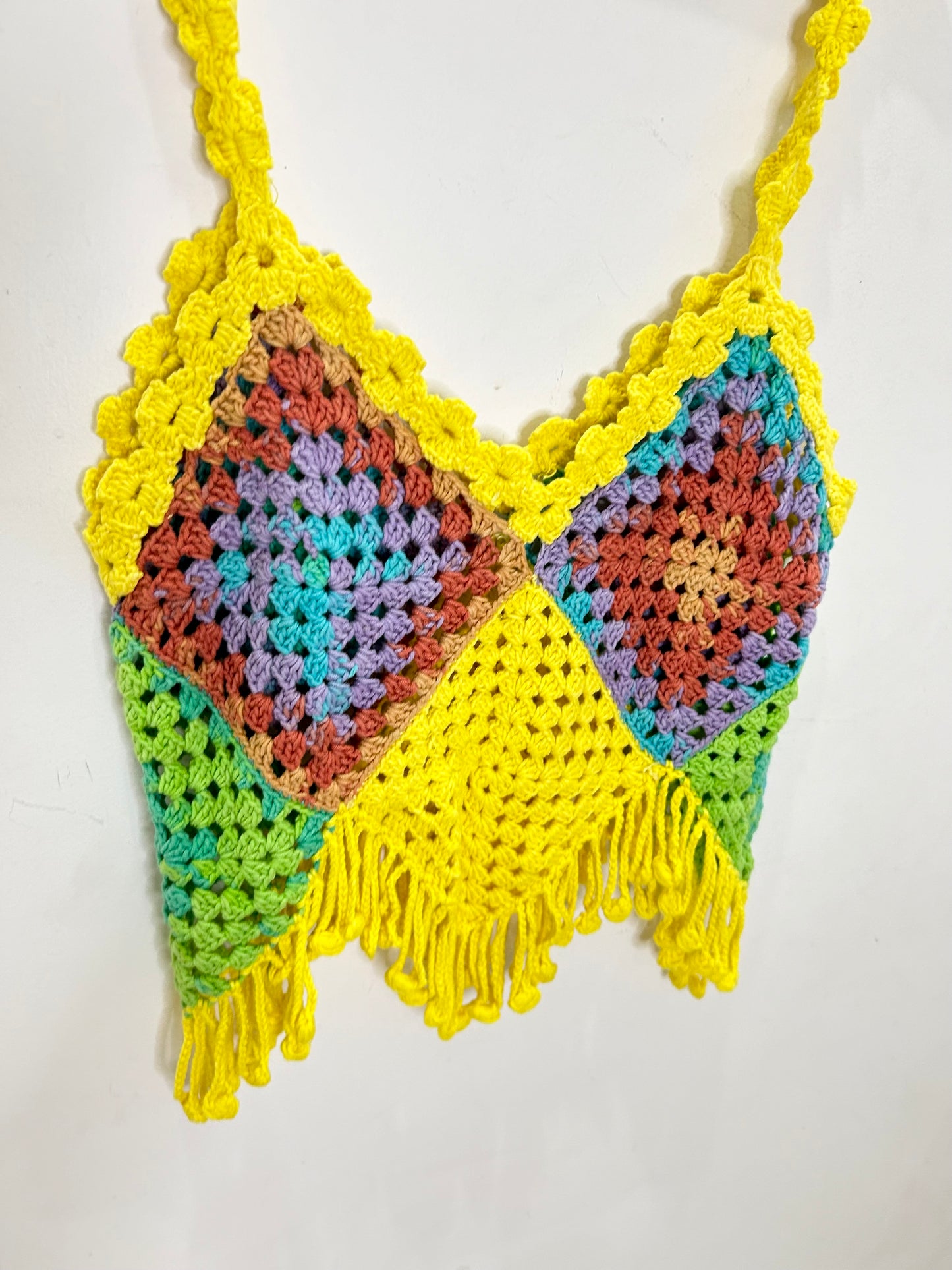 Crochet Top: Bust- 34” TO 42”