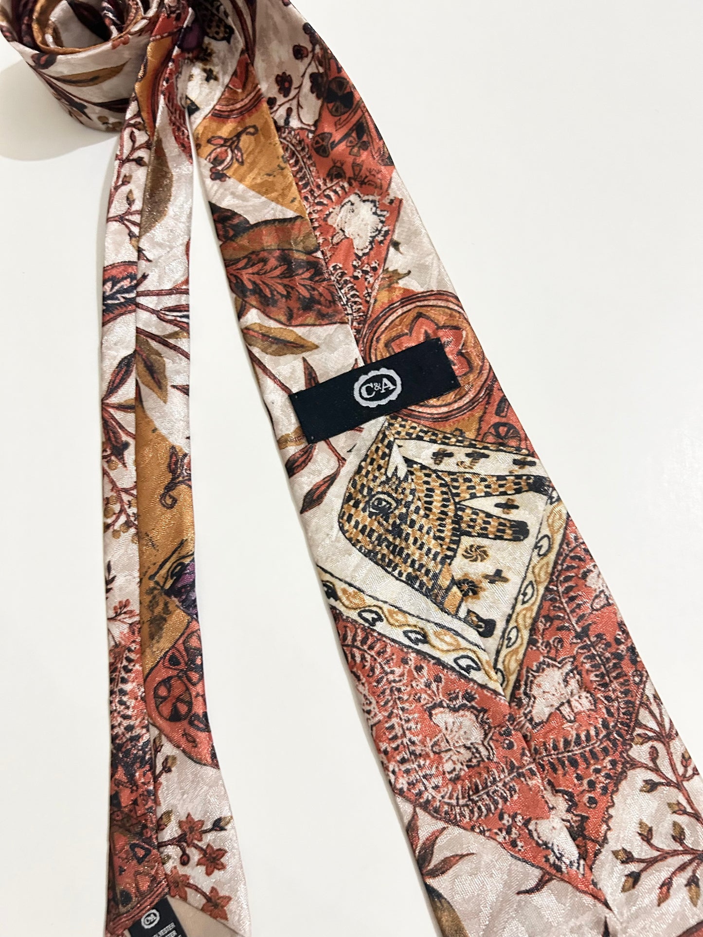 Vintage Botanical Tie