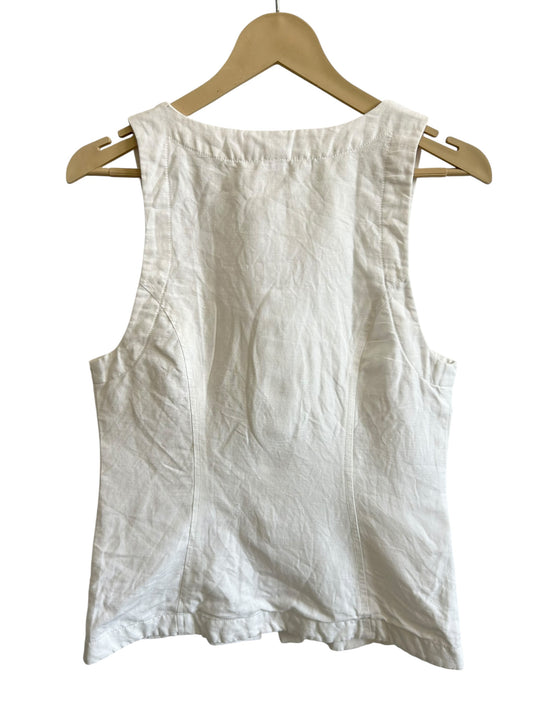 White Cotton Vest