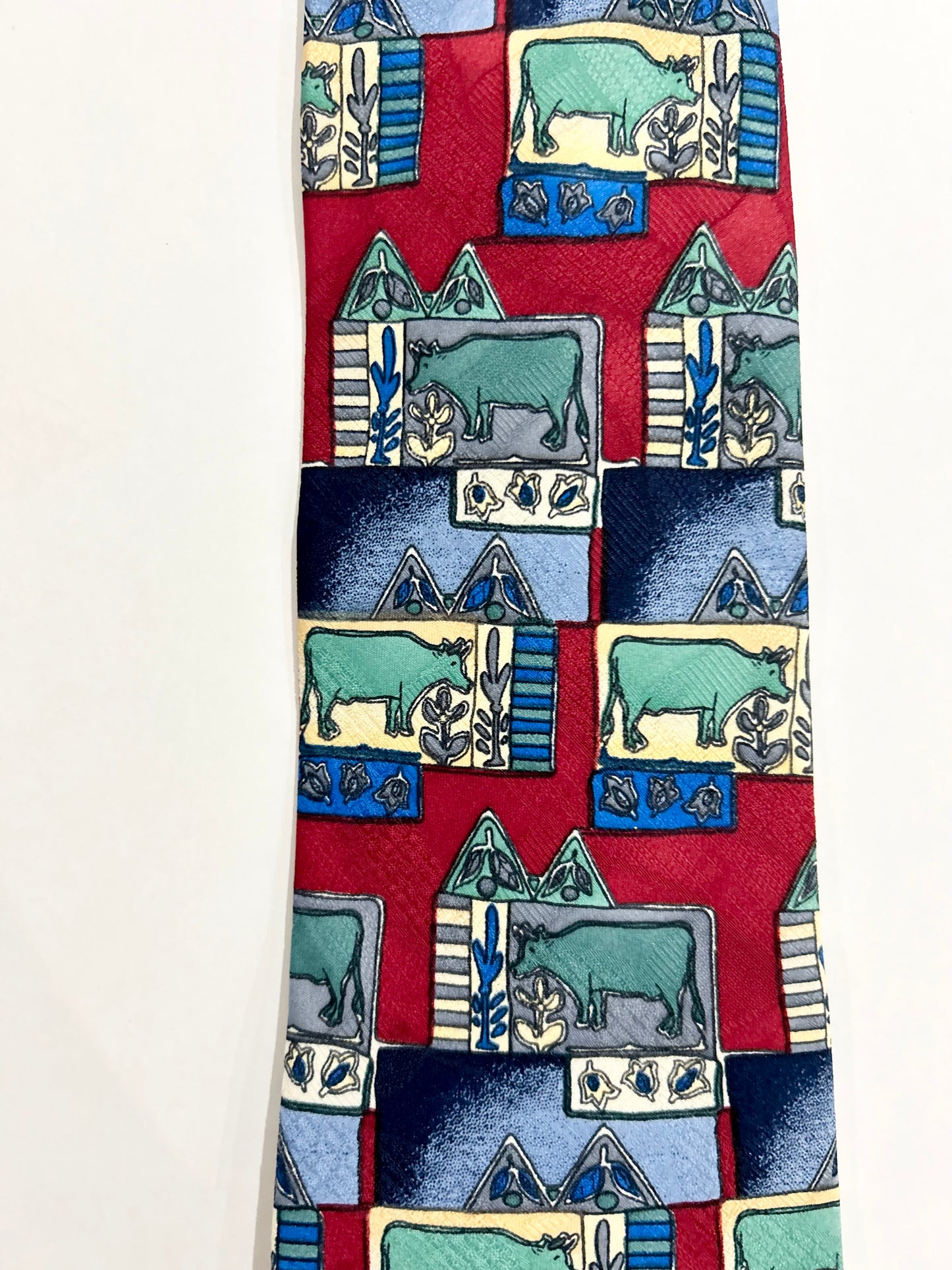 Cow Farm Tie