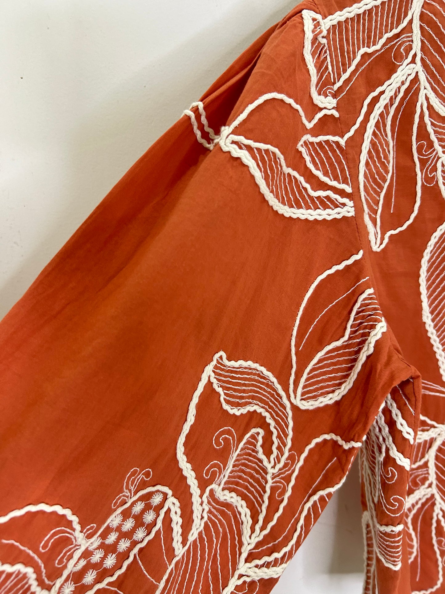 Embroidered Cotton Top