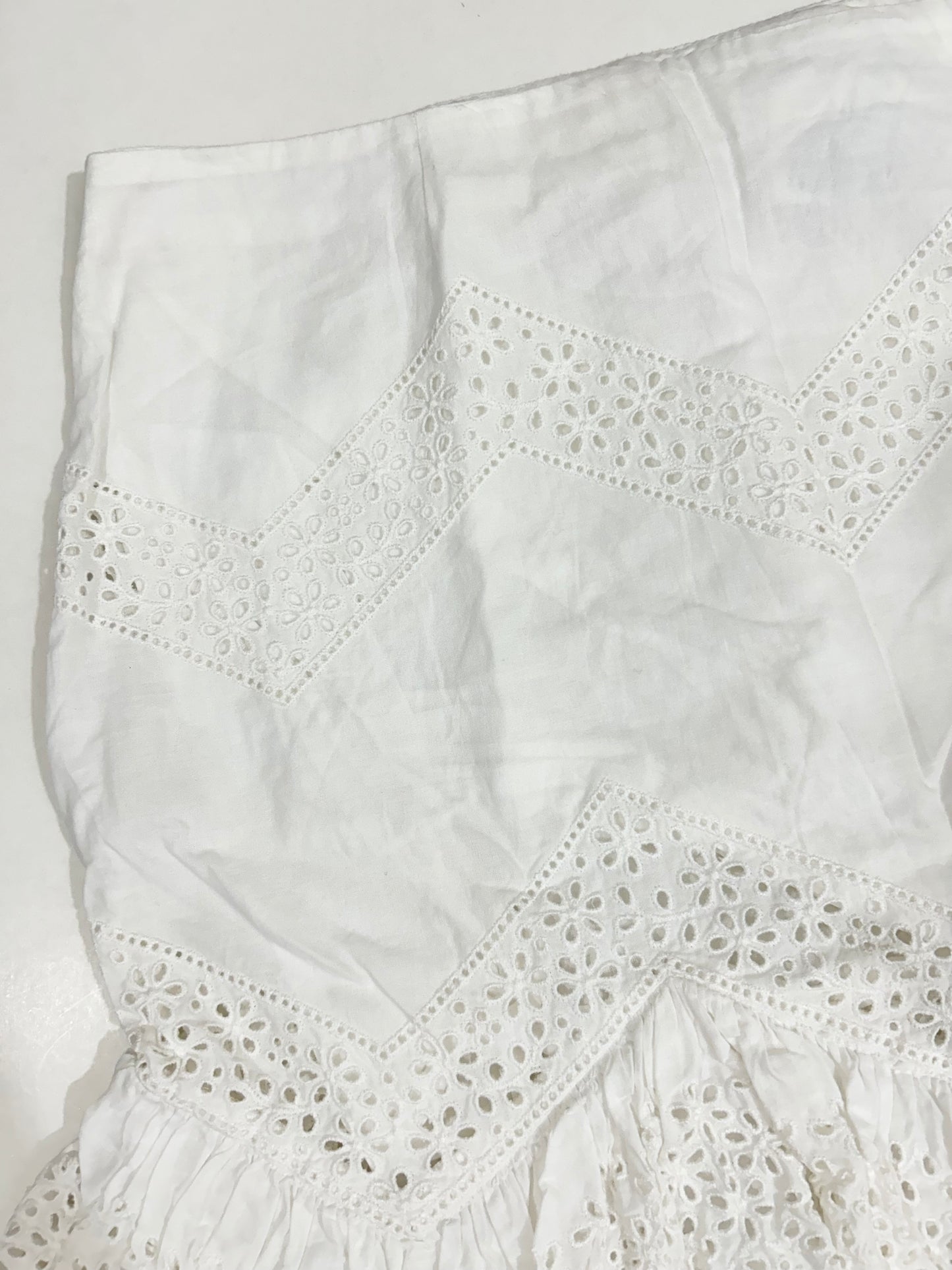 White Cotton Skirt