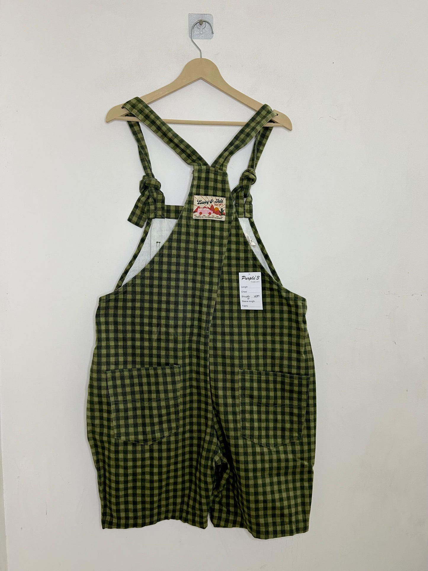 Checkered Dungaree