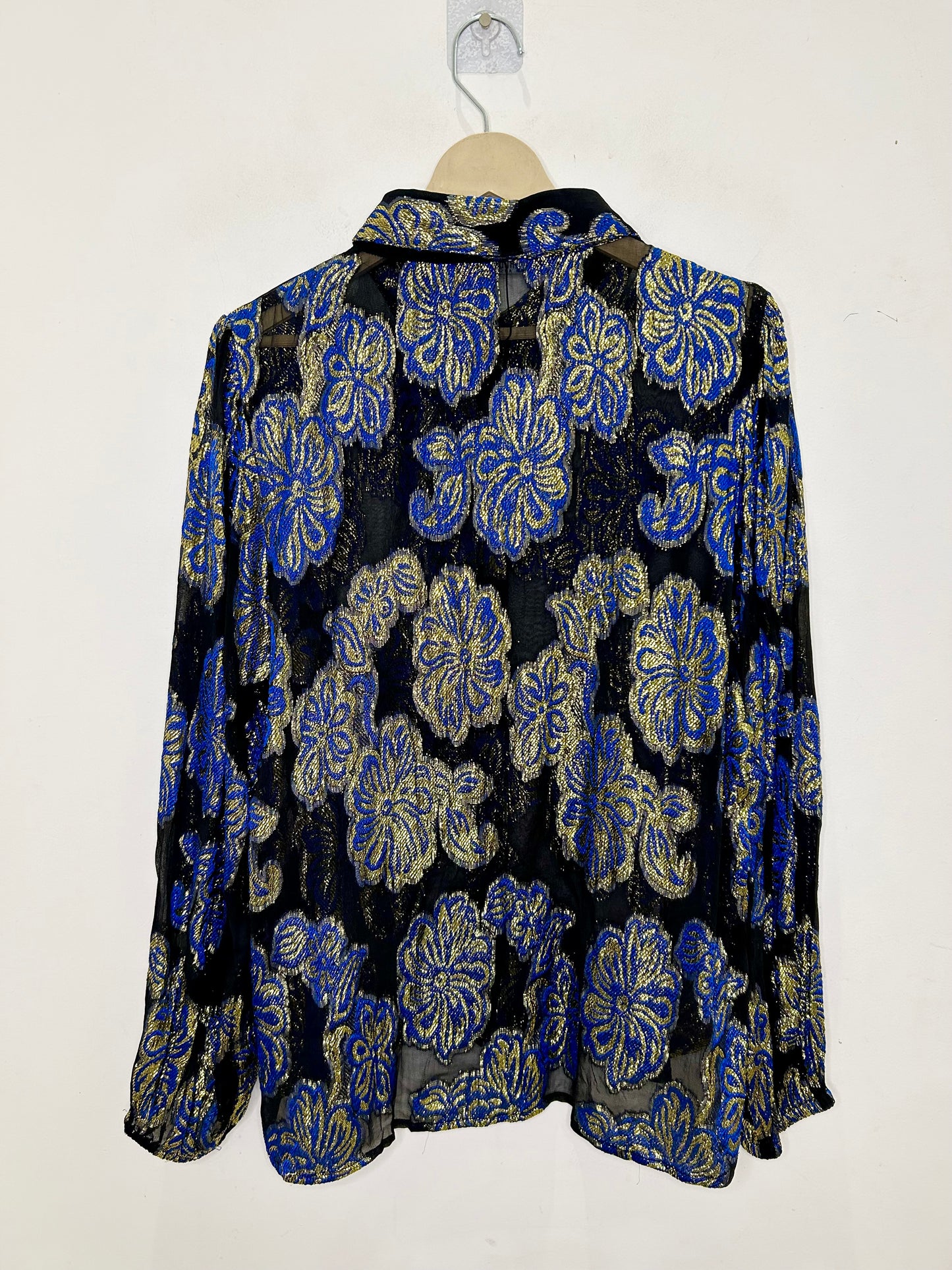 Floral Metallic Shirt