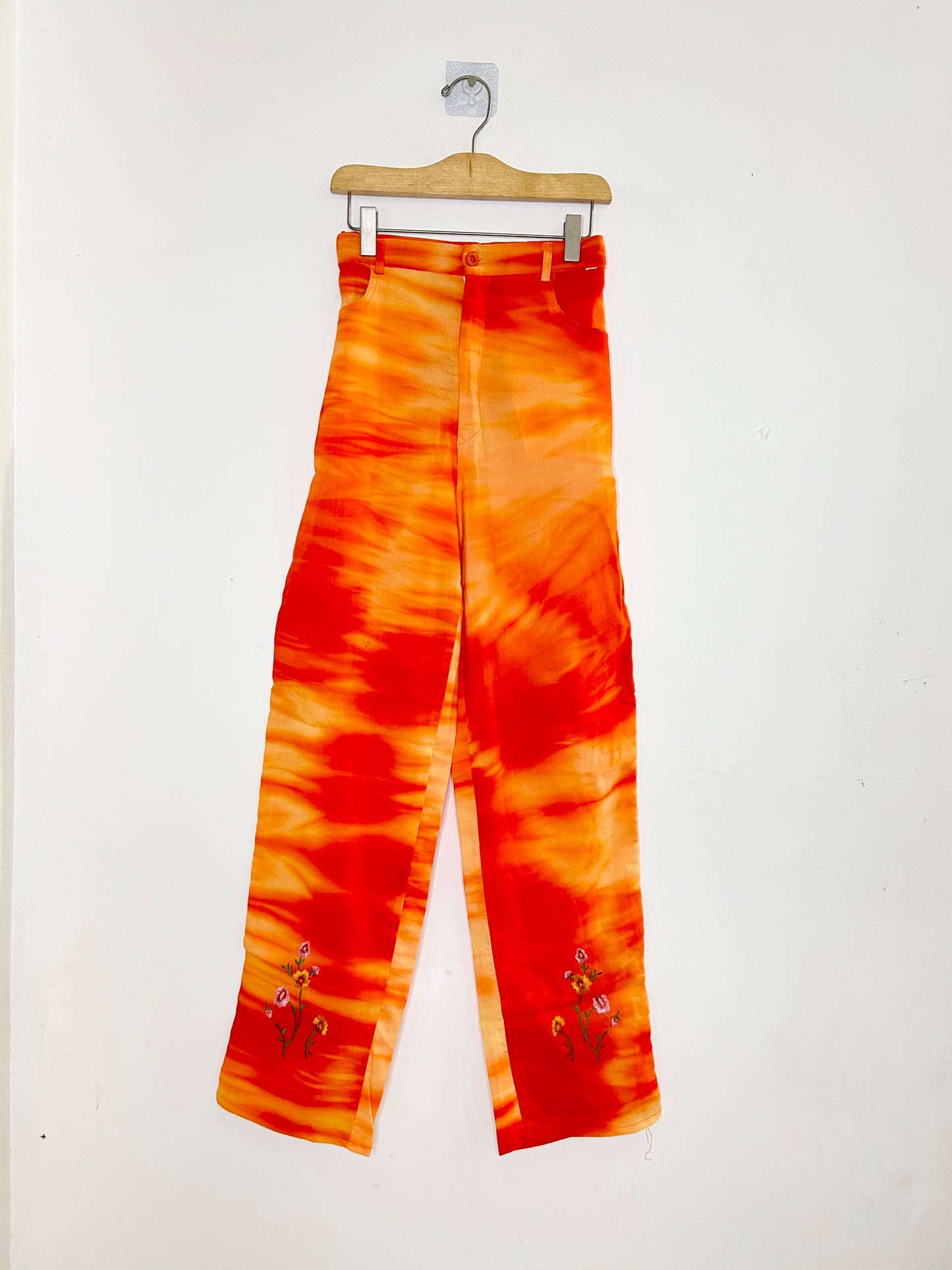 Orange Pants