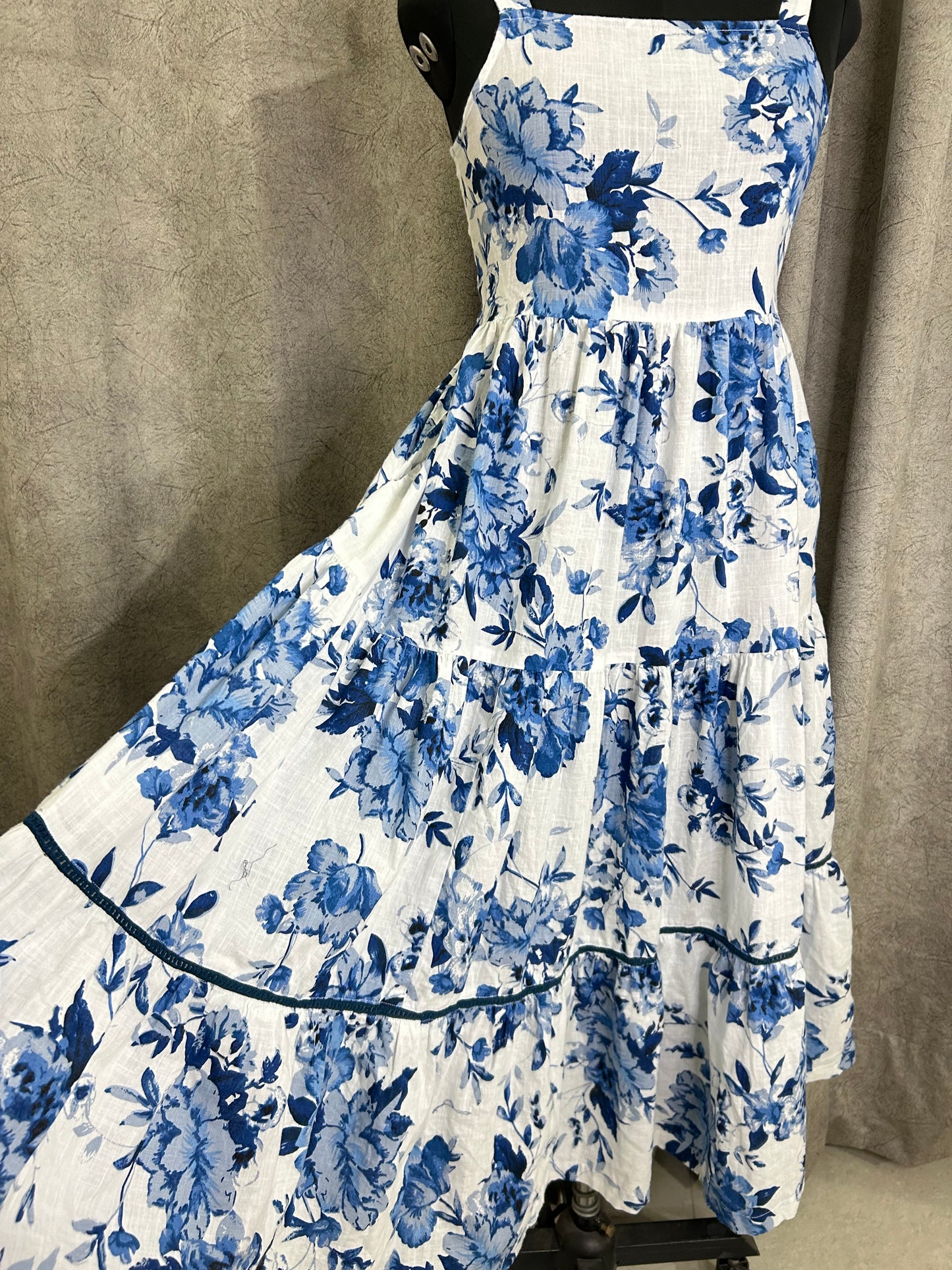 Floral Blue Breeze Dress
