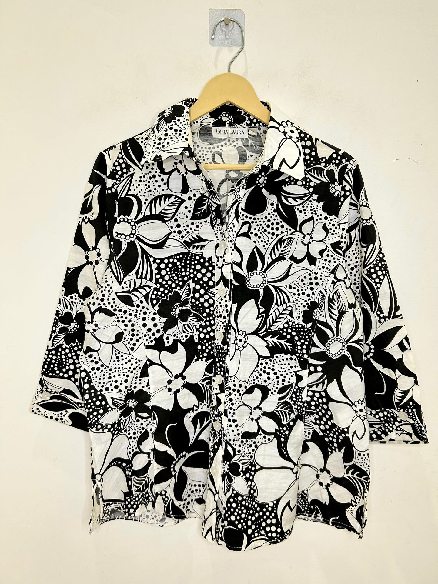 Cotton B&W Shirt