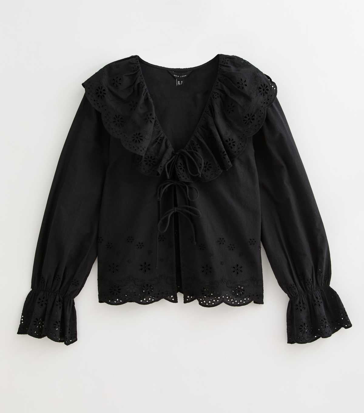 Bishop Cotton Front Knot Top