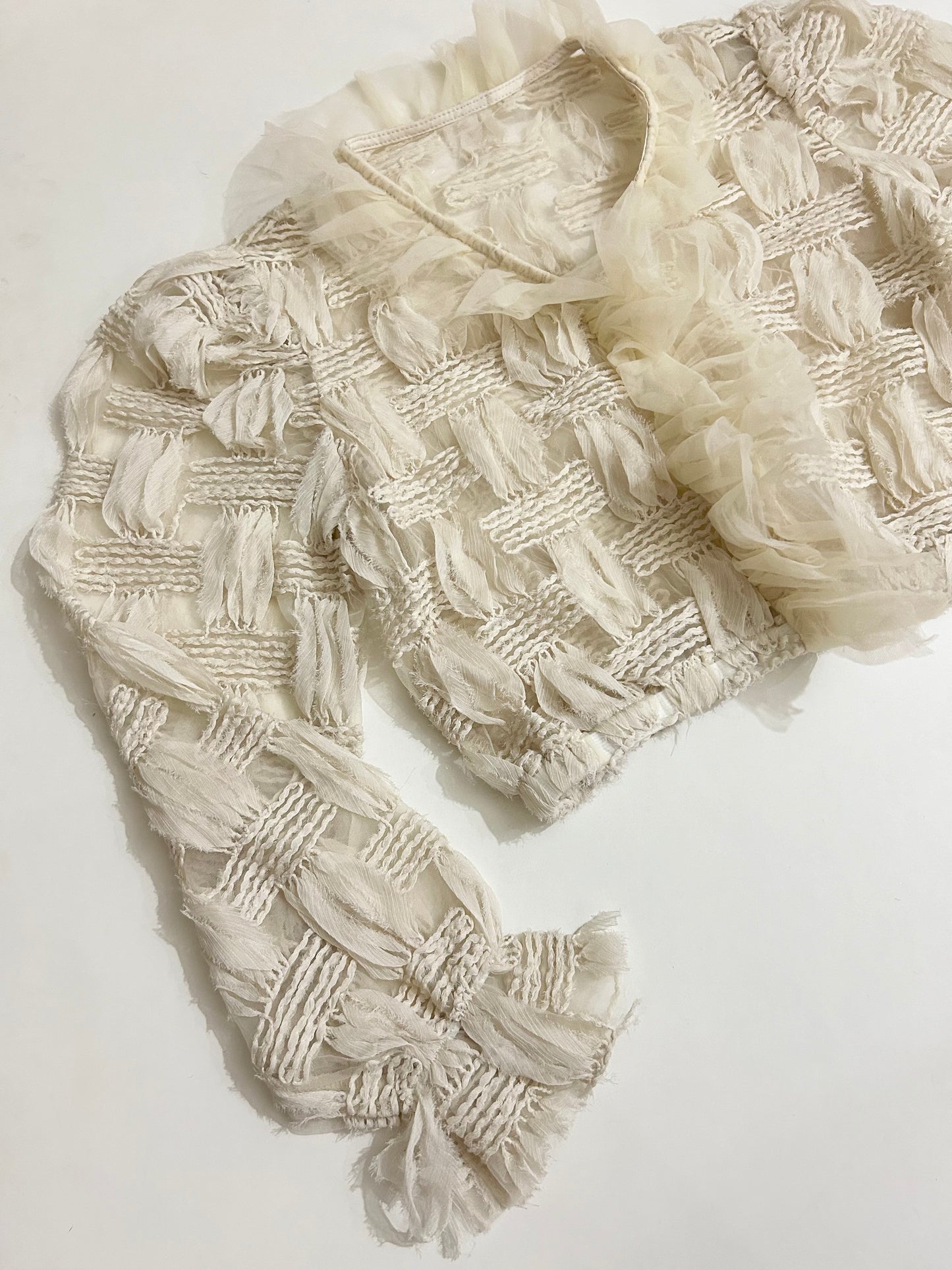 Knit Blouse Top