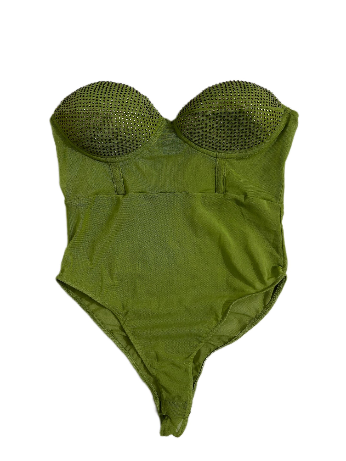 ASOS Green Studded Bodysuit