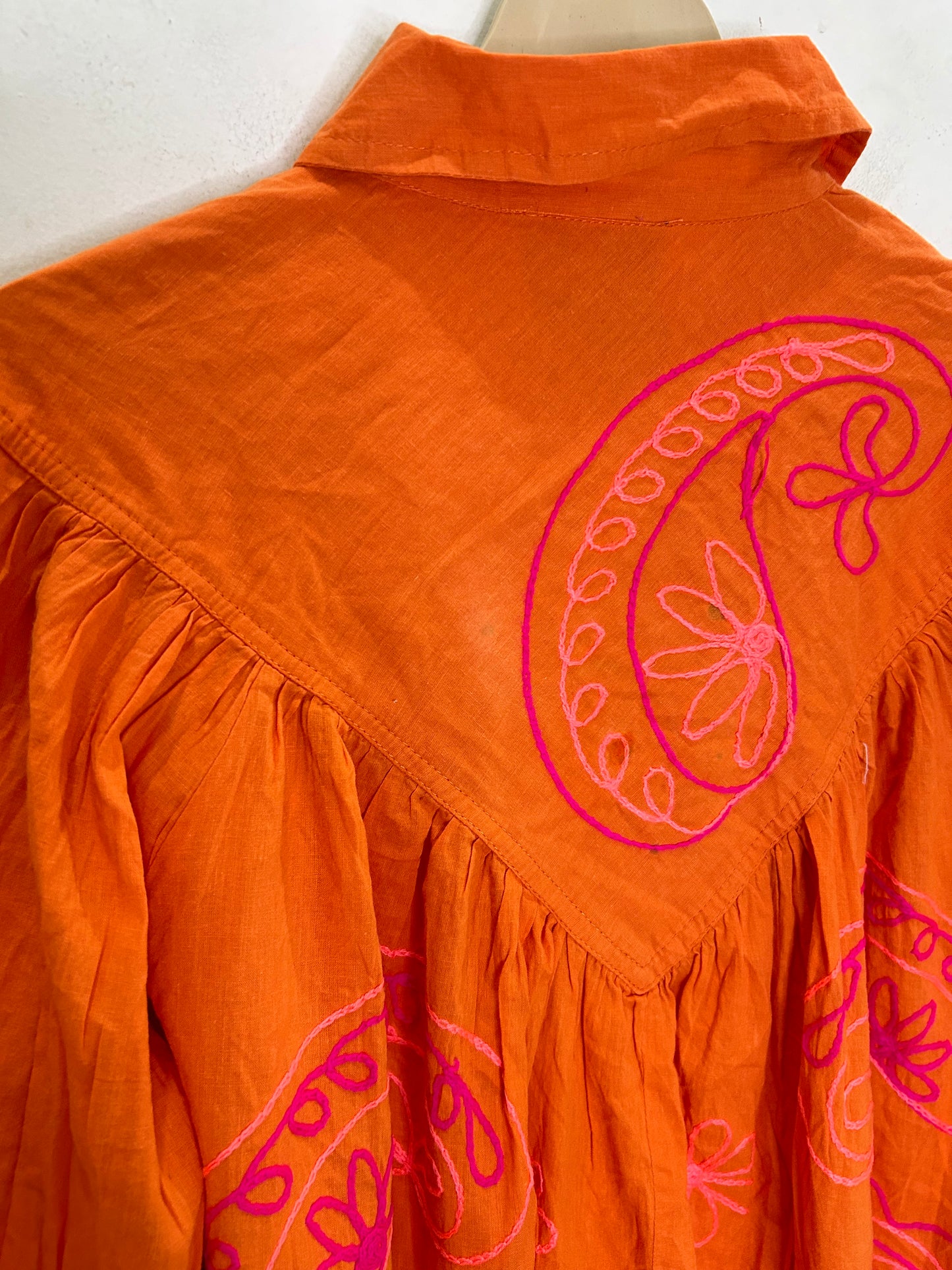 Embroidered Threadwork Shirt