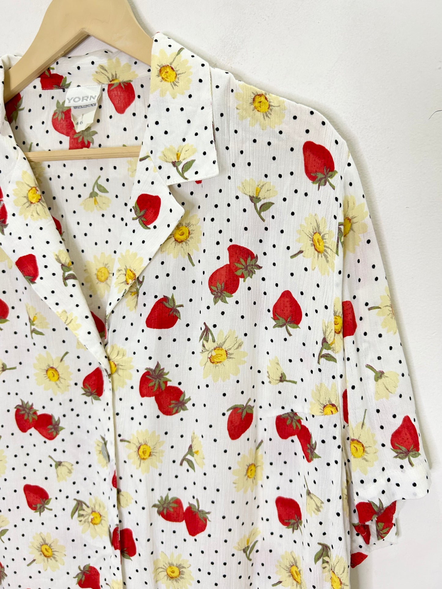 Strawberry Print Shirt