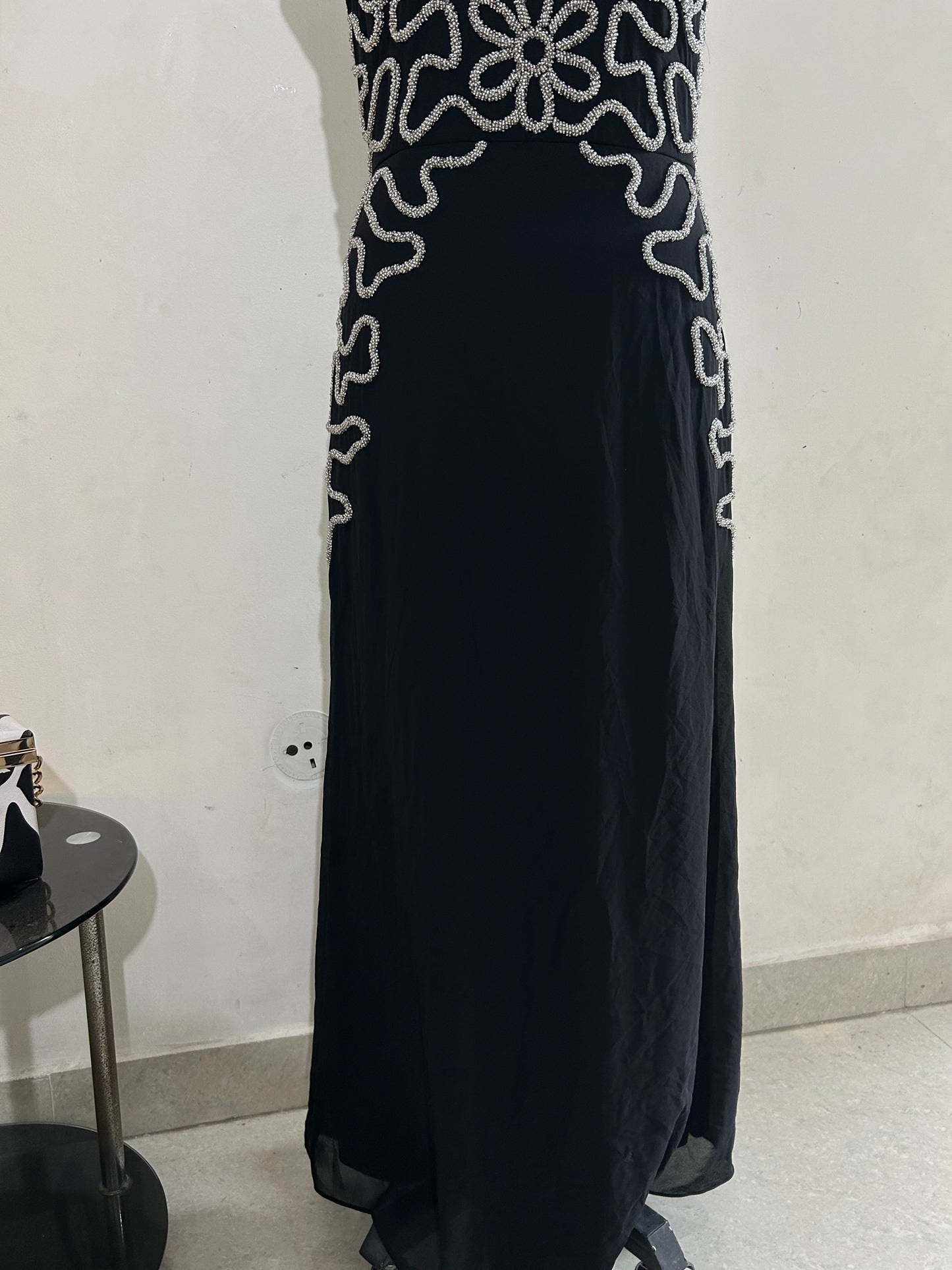 Embellished Halterneck Dress