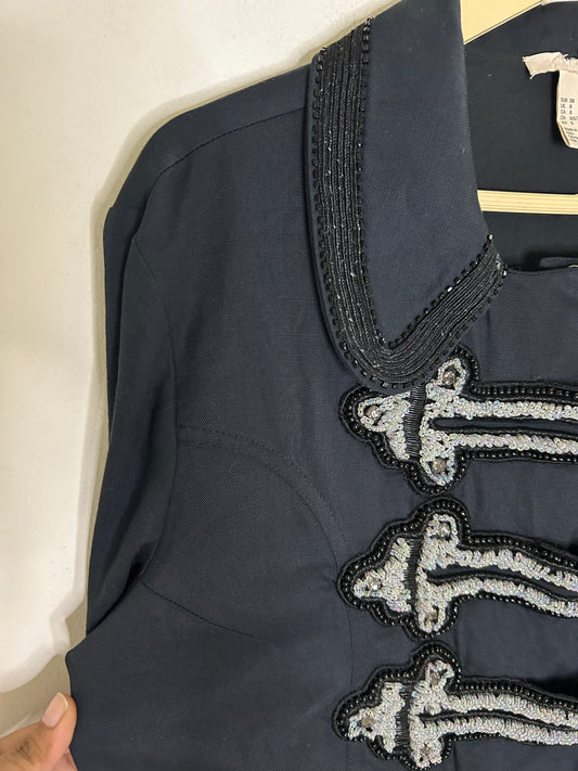 Cotton Embellished Jacket- Chest:38”