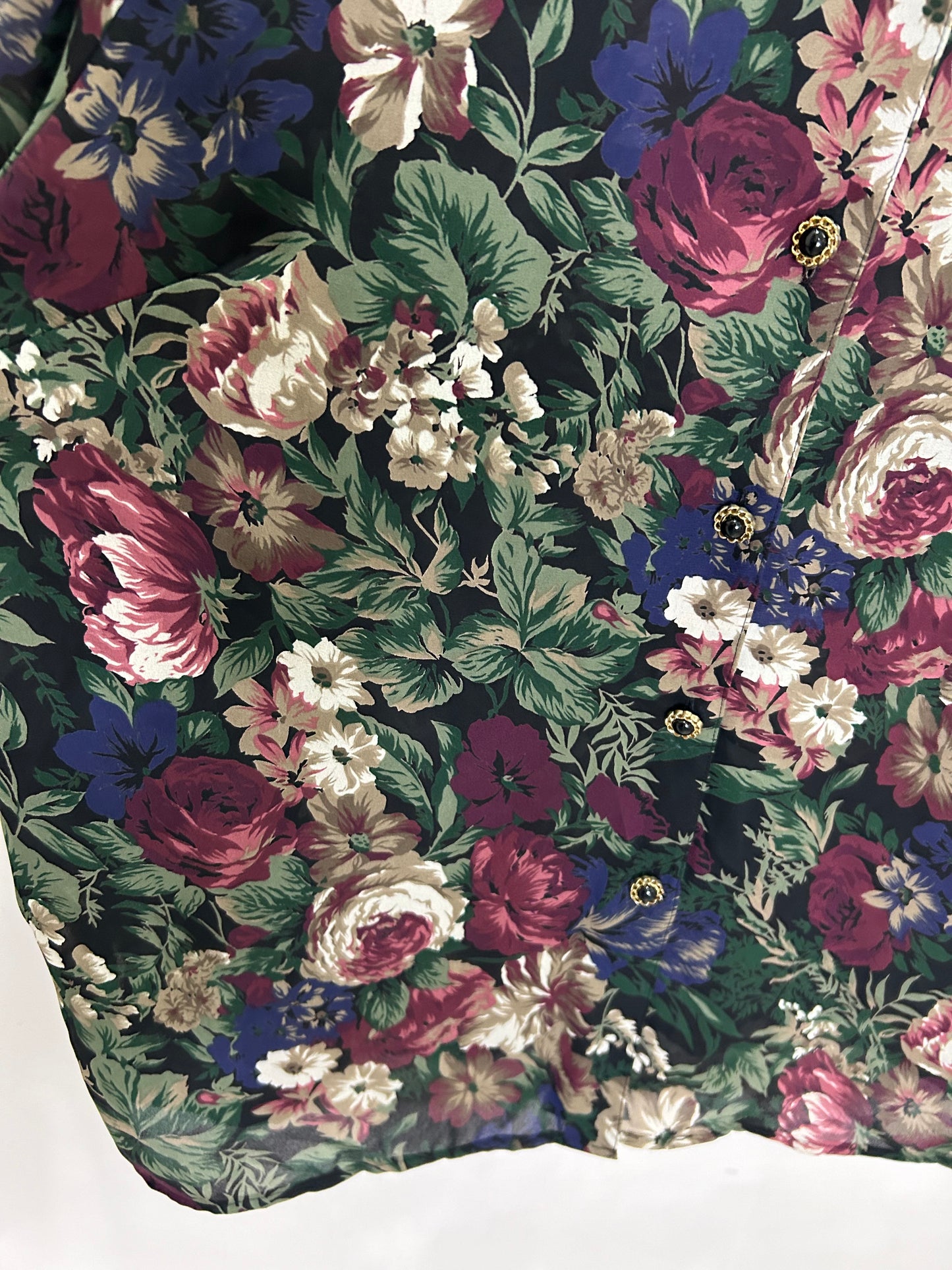 Floral Shirt: Chest-48”