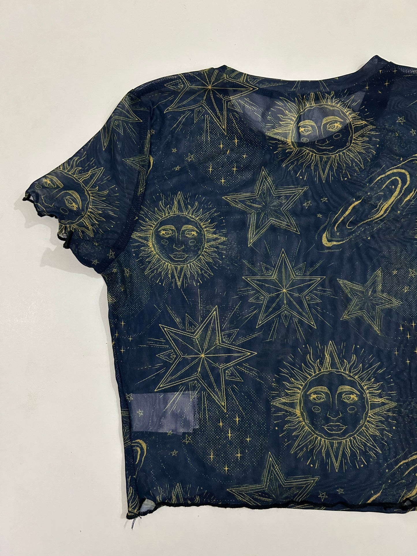 Moon & Star Mesh Top
