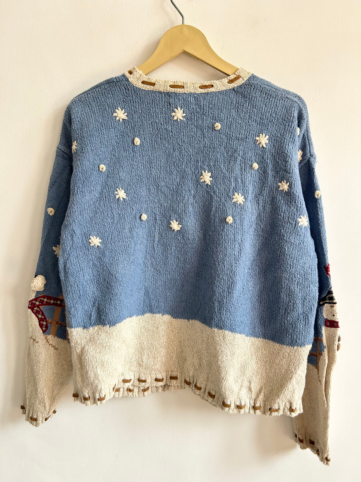 Snowman Knit Cardigan