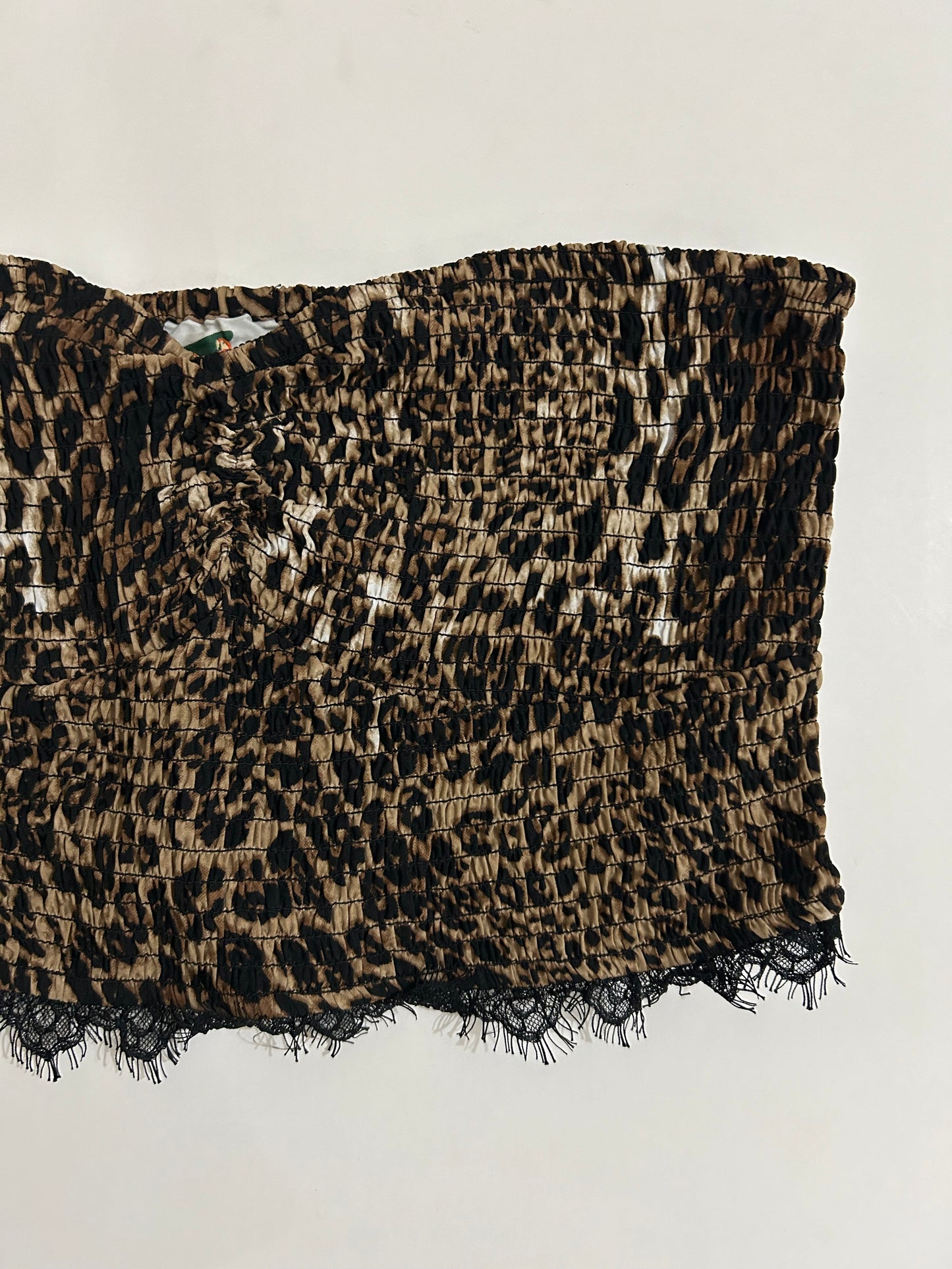 Leopard Bandeau Top