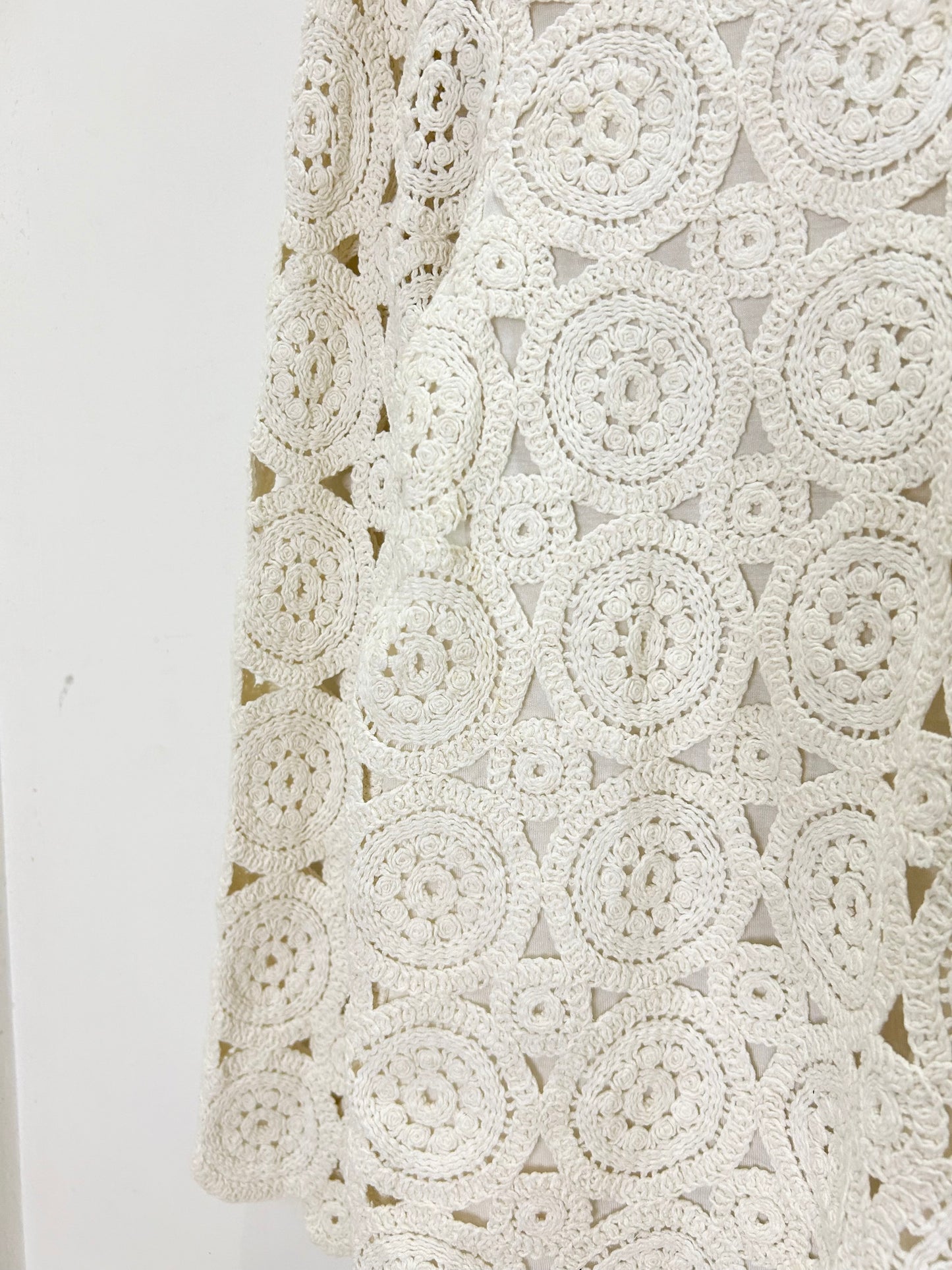 White Crochet Top