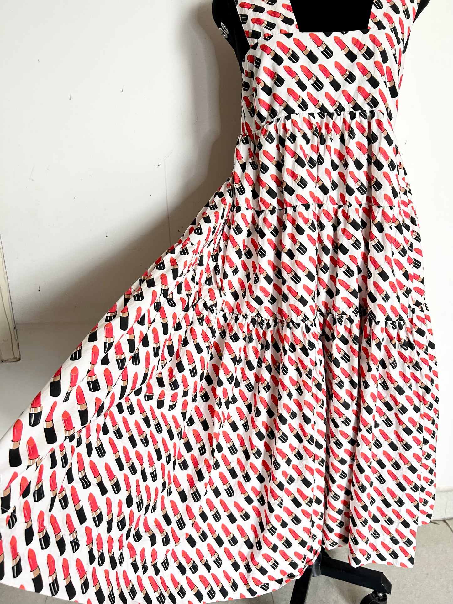 Lipstick Patterned Dress