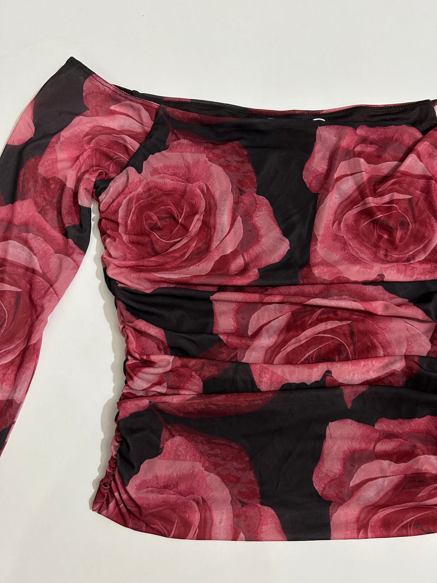 Noir Bloom Top