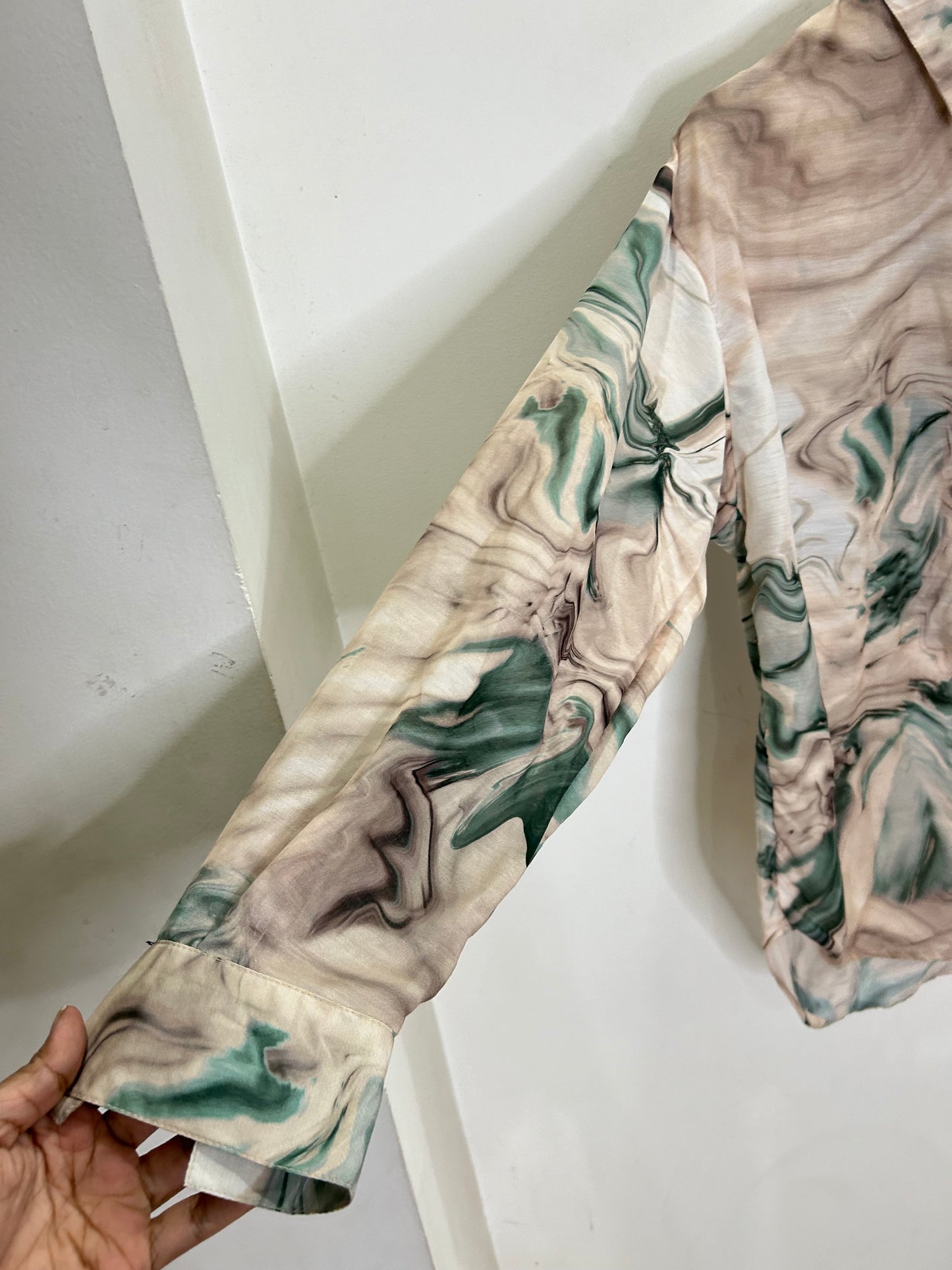 Abstracted Printed Shirt