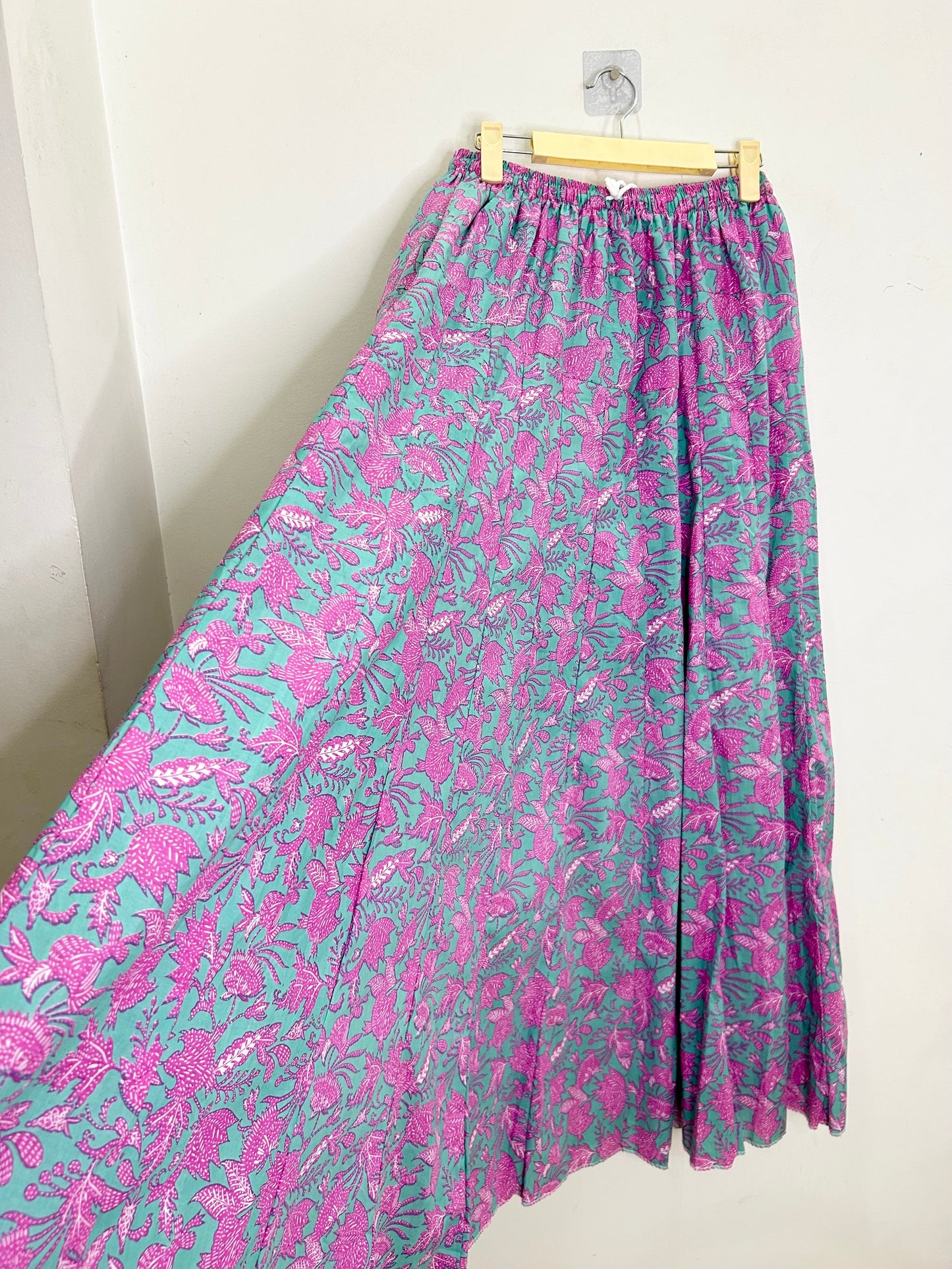 Handblock Printed Skirt