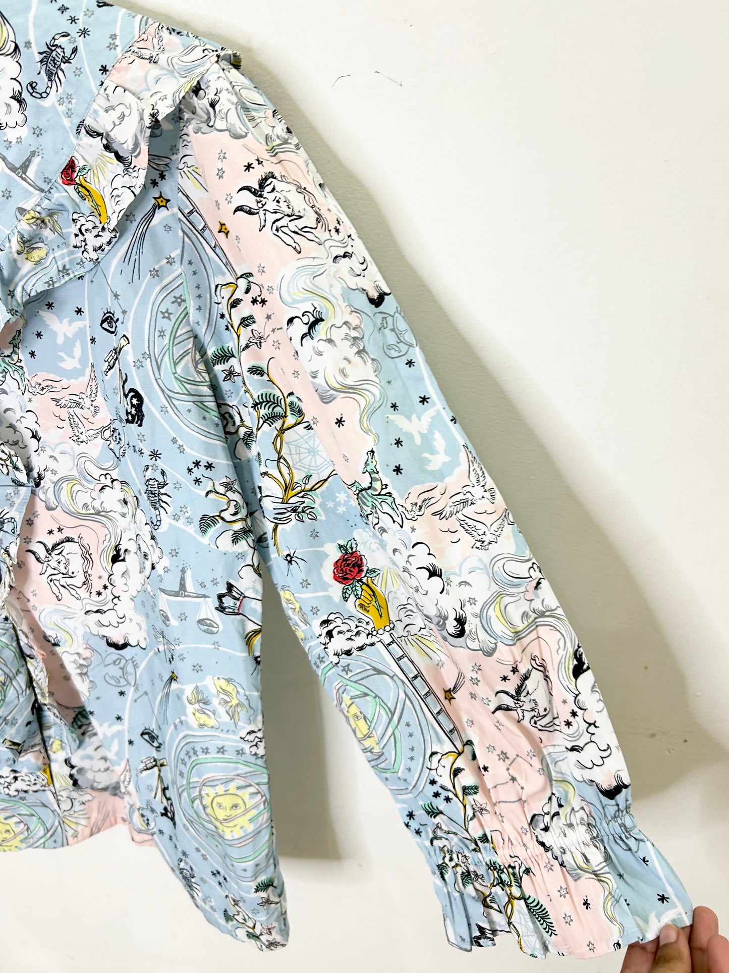 Dreamy Moon Ruffle Shirt