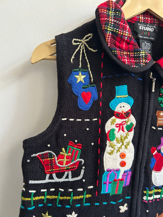 Studio Joy Christmas Vest
