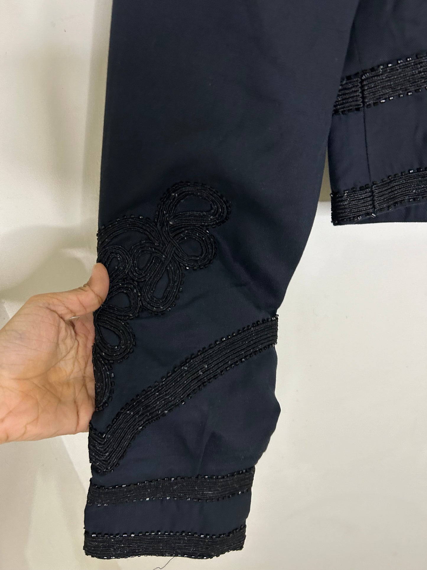 Cotton Embellished Jacket- Chest:38”