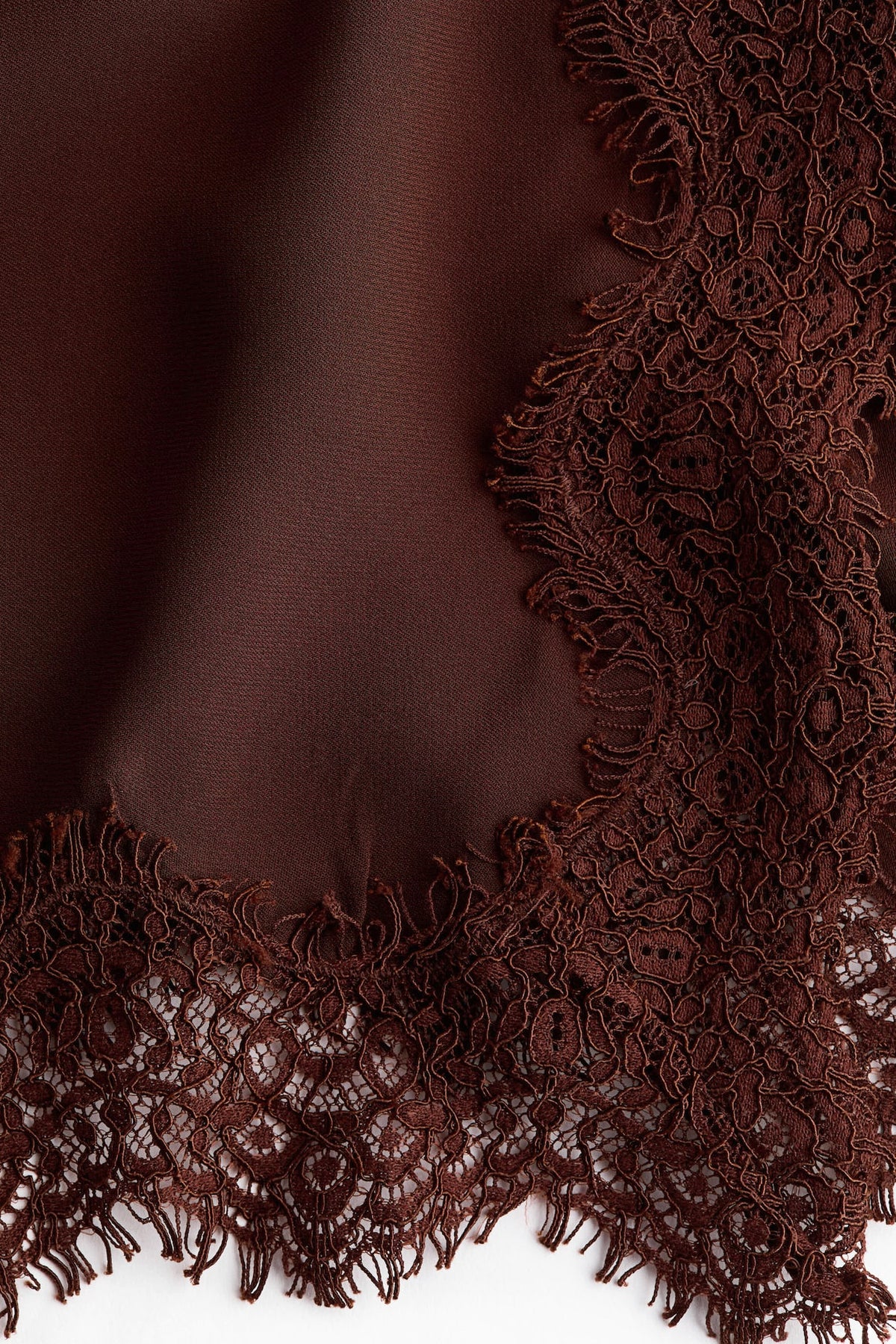 Brown Cami Lace Top