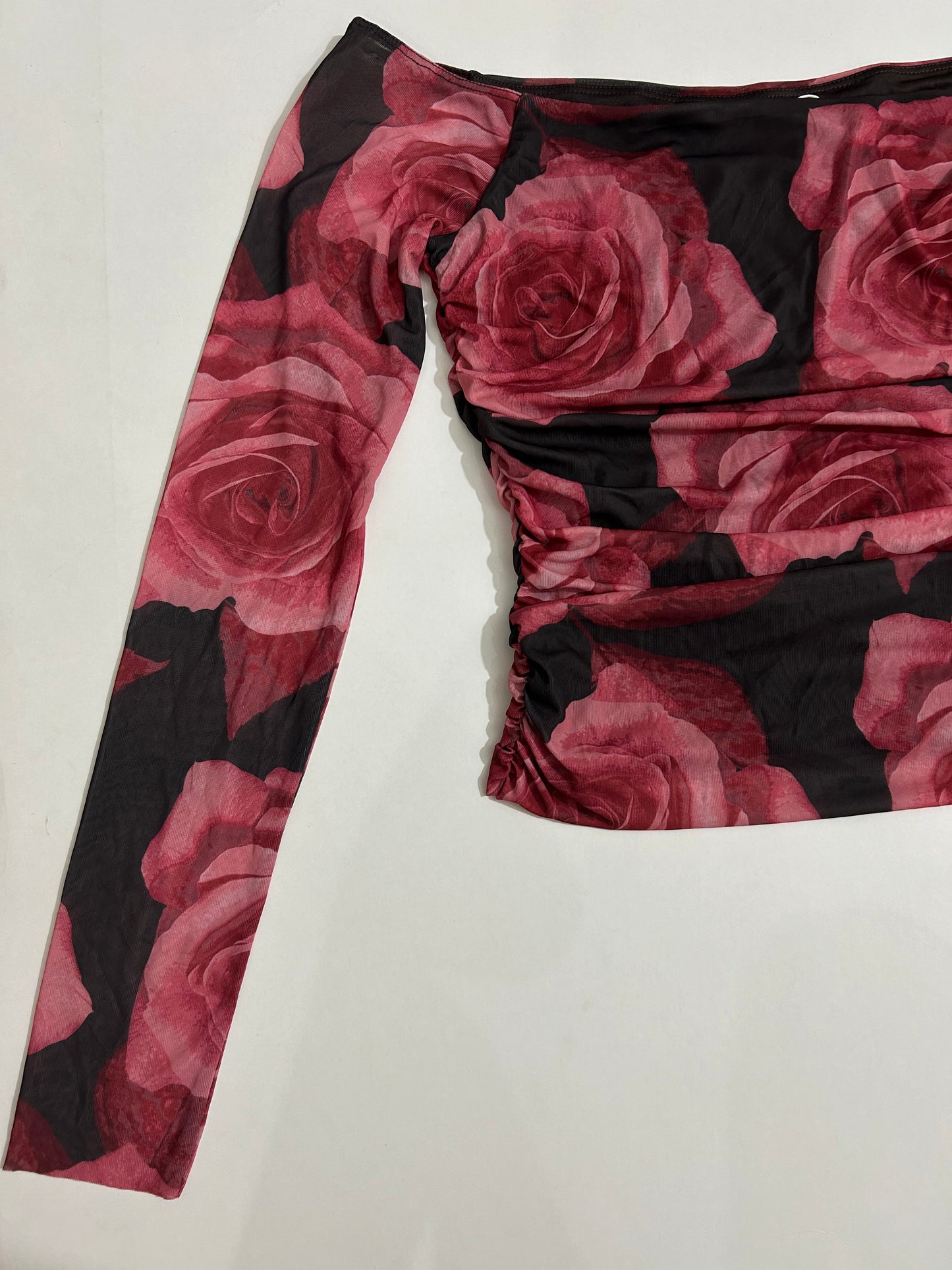 Noir Bloom Top