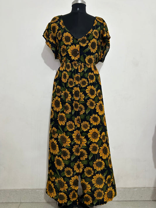 Tree Of Life Sunflower Dress