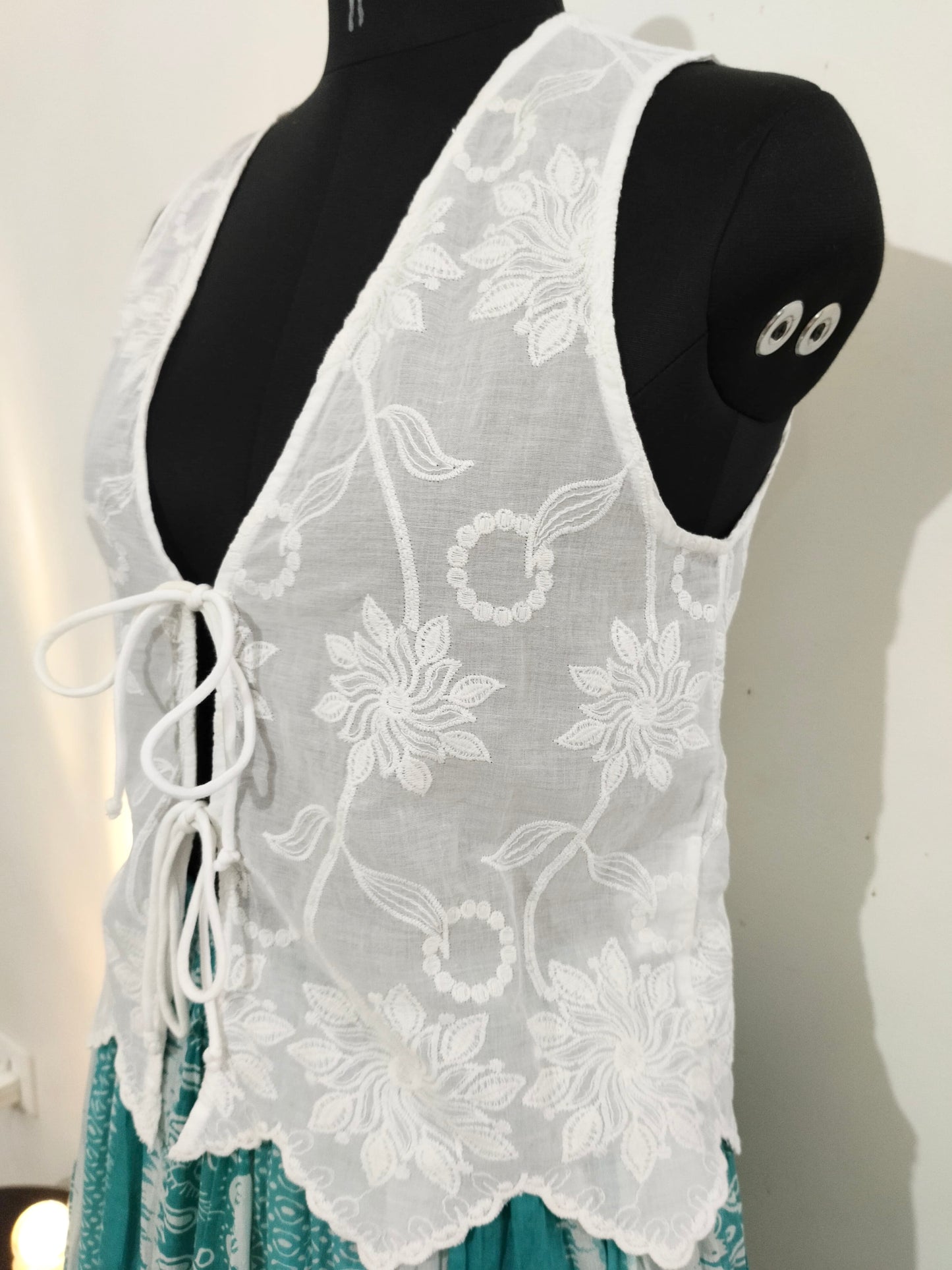 Cotton Knot Top: Bust- Till 40” (M)