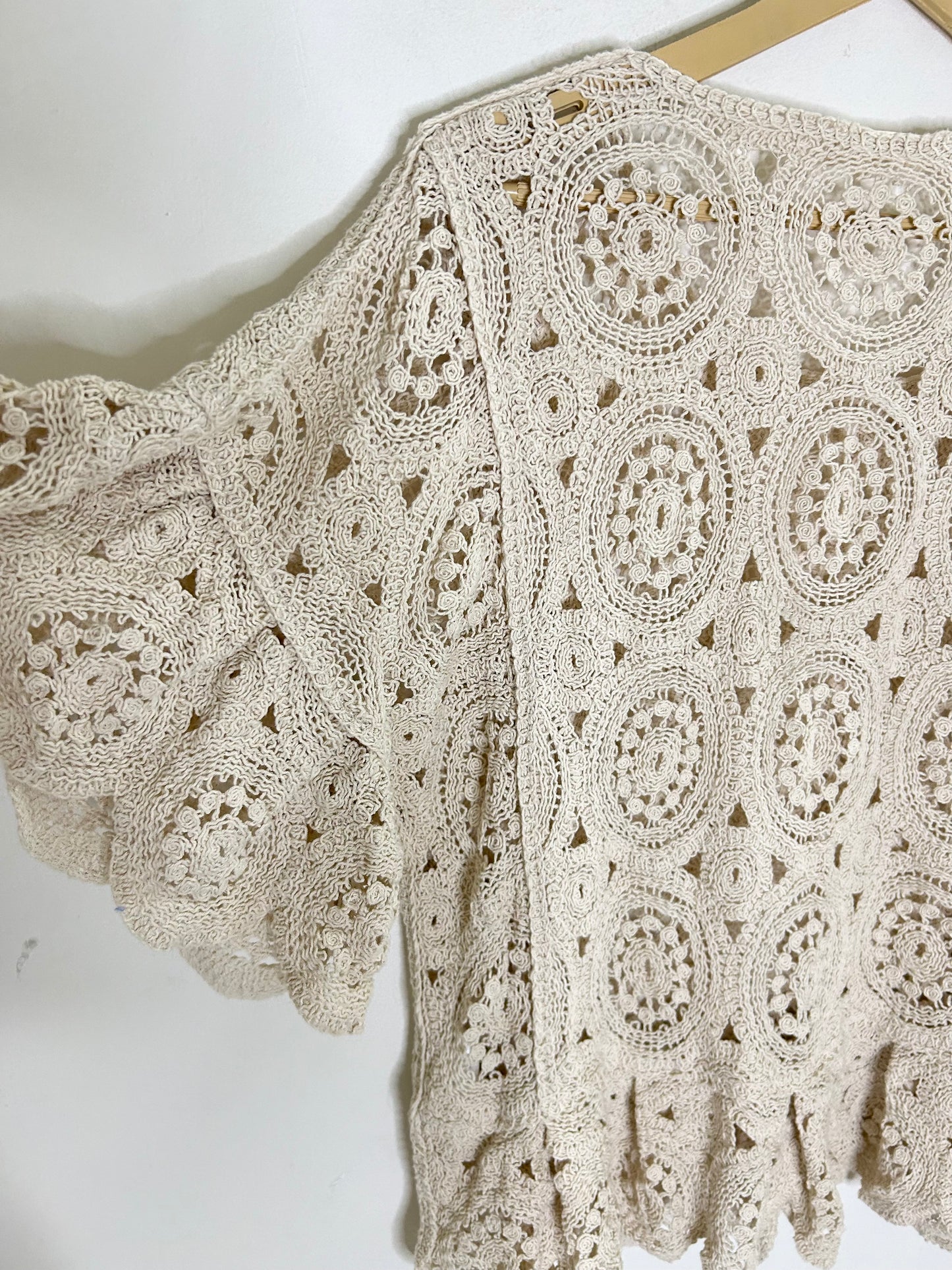 Crochet Butterfly Top: Bust- 44”