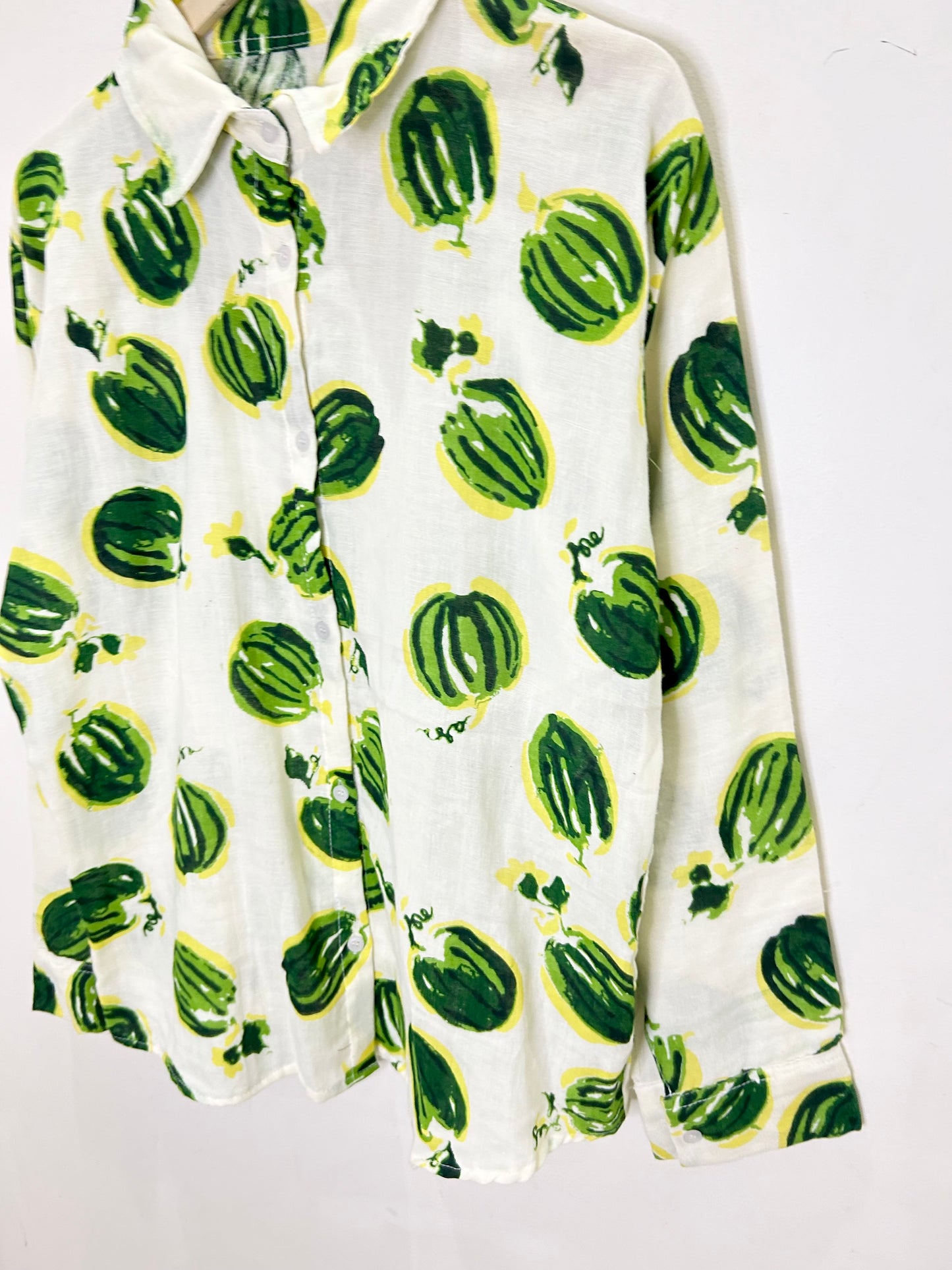 Watermelon Print Shirt- Chest: 44”