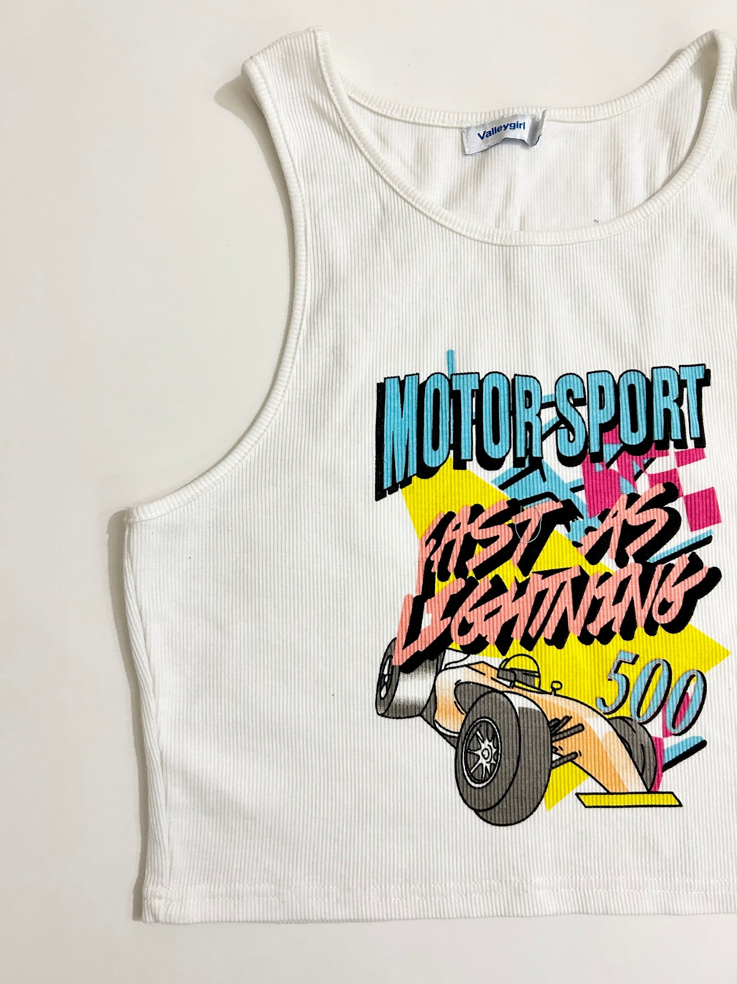 Motor Sport Crop Top