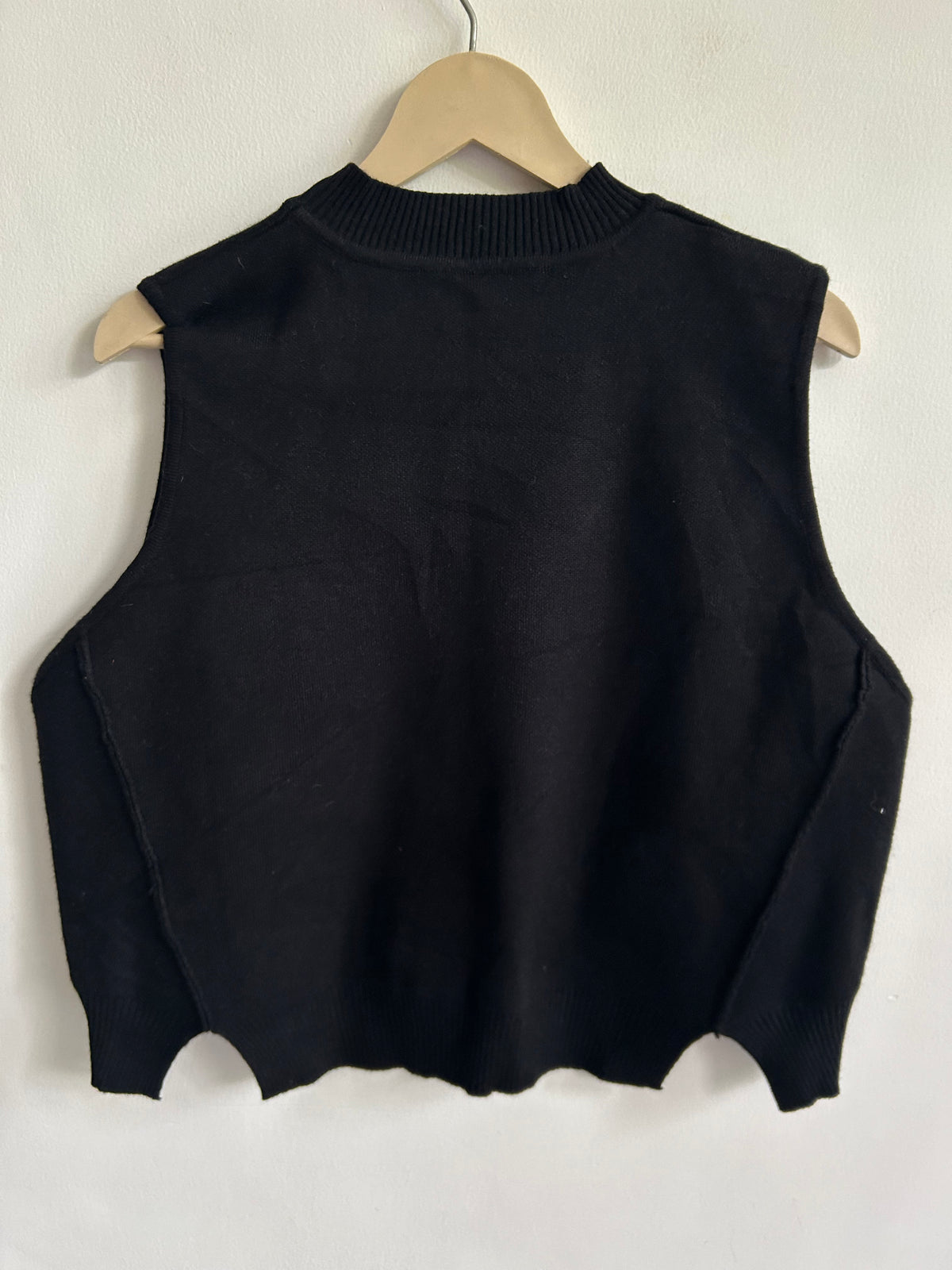 Swan Embellished Vest: 42”