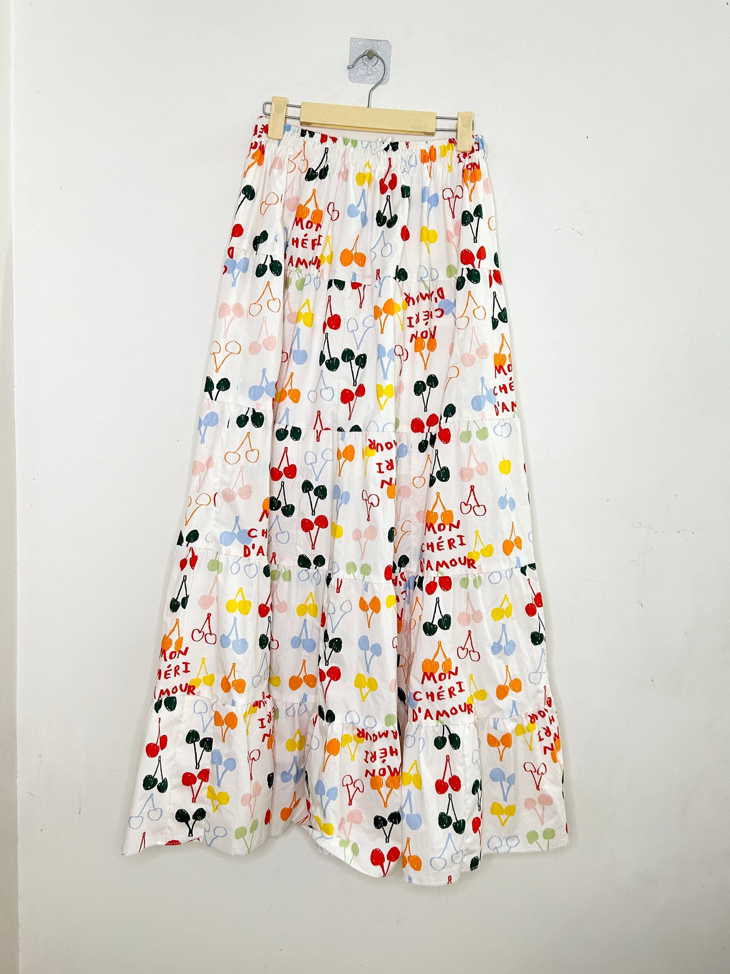Cherry Print Skirt