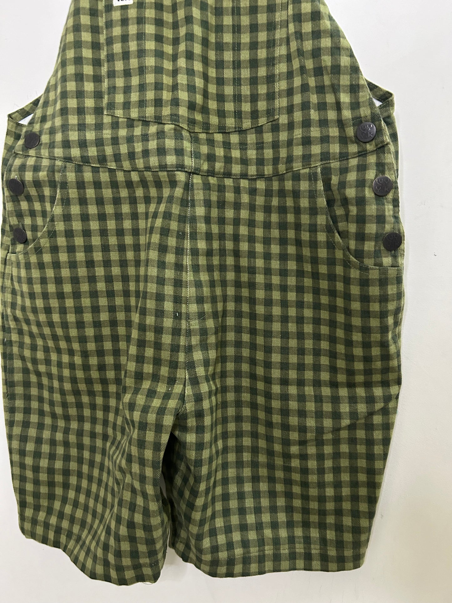 Checkered Dungaree