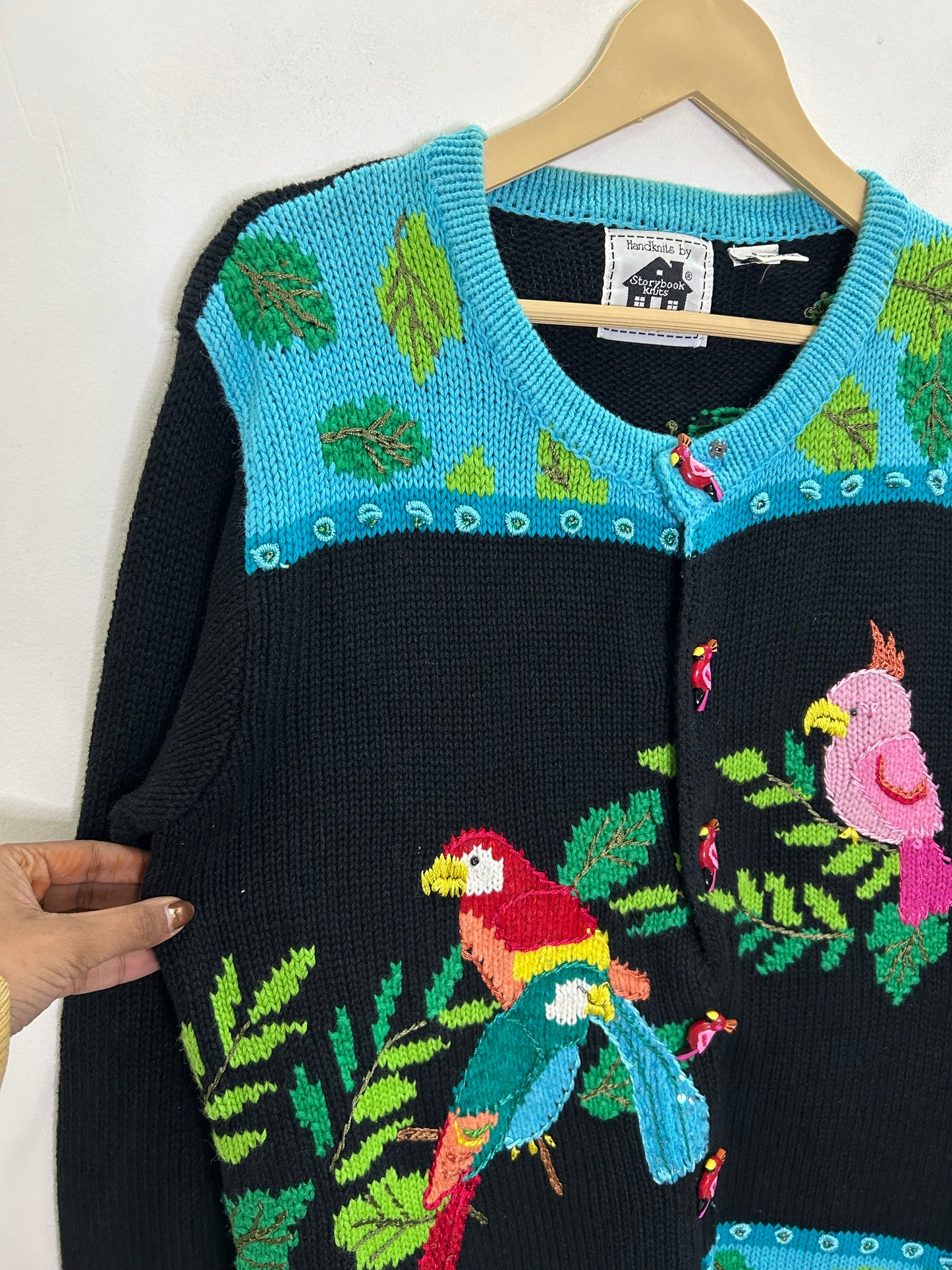 Parrot Cardigan