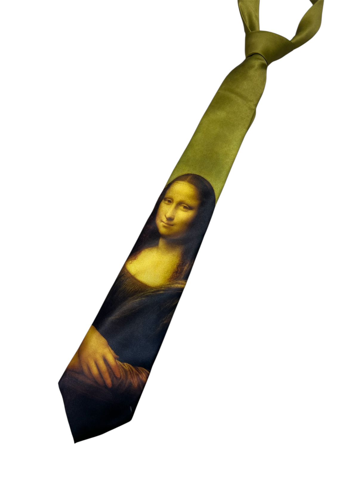 Vintage Mona Lisa tie by Leonardo da Vinci