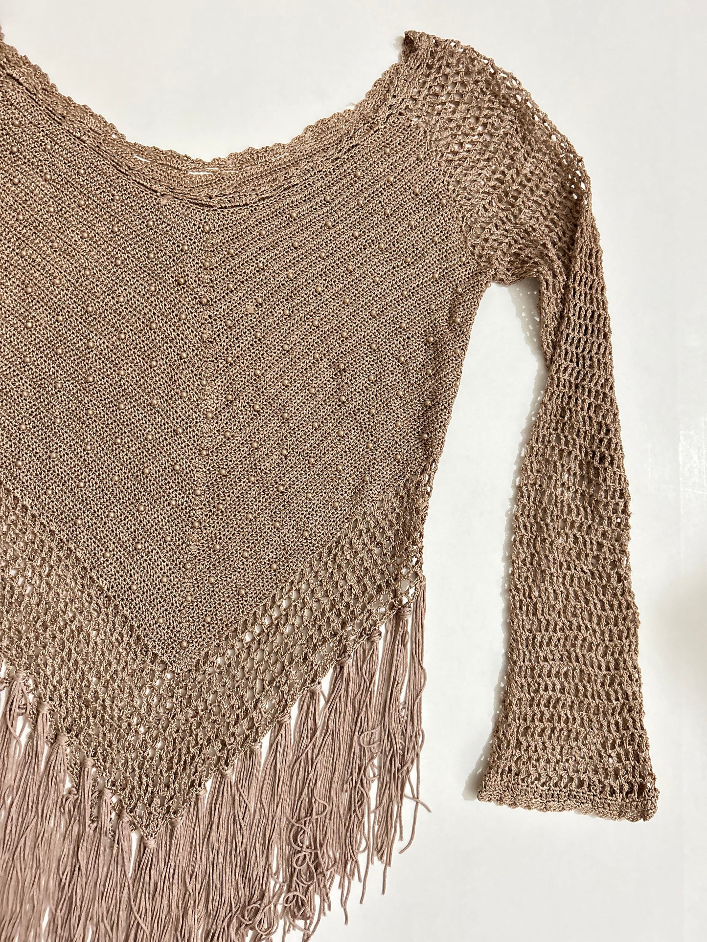 Beaded Fringe Top