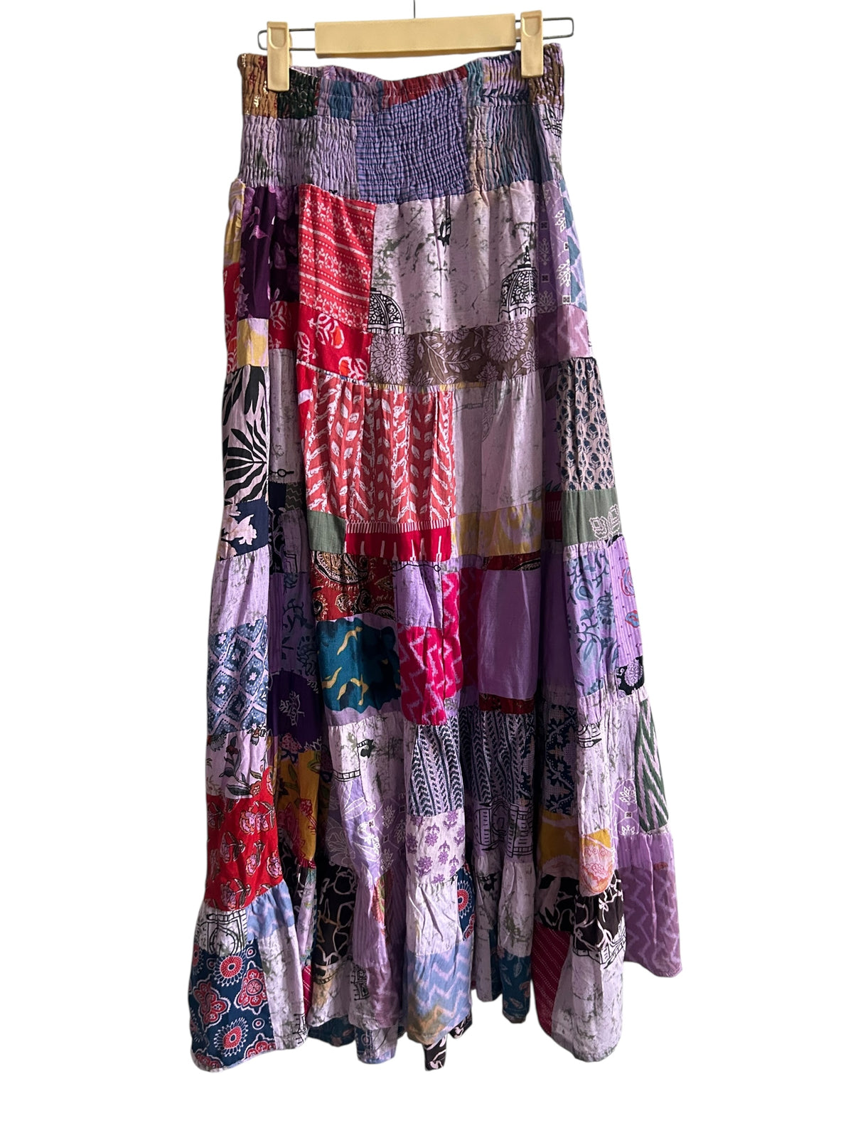 Cotton Patchwork Skirt